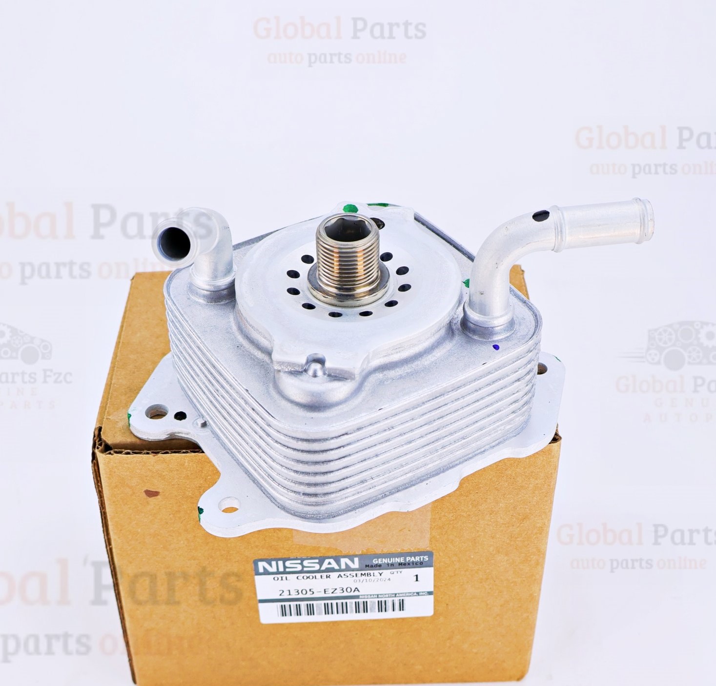 Genuine Nissan OEM Engine Oil Cooler - 21305-EZ30A