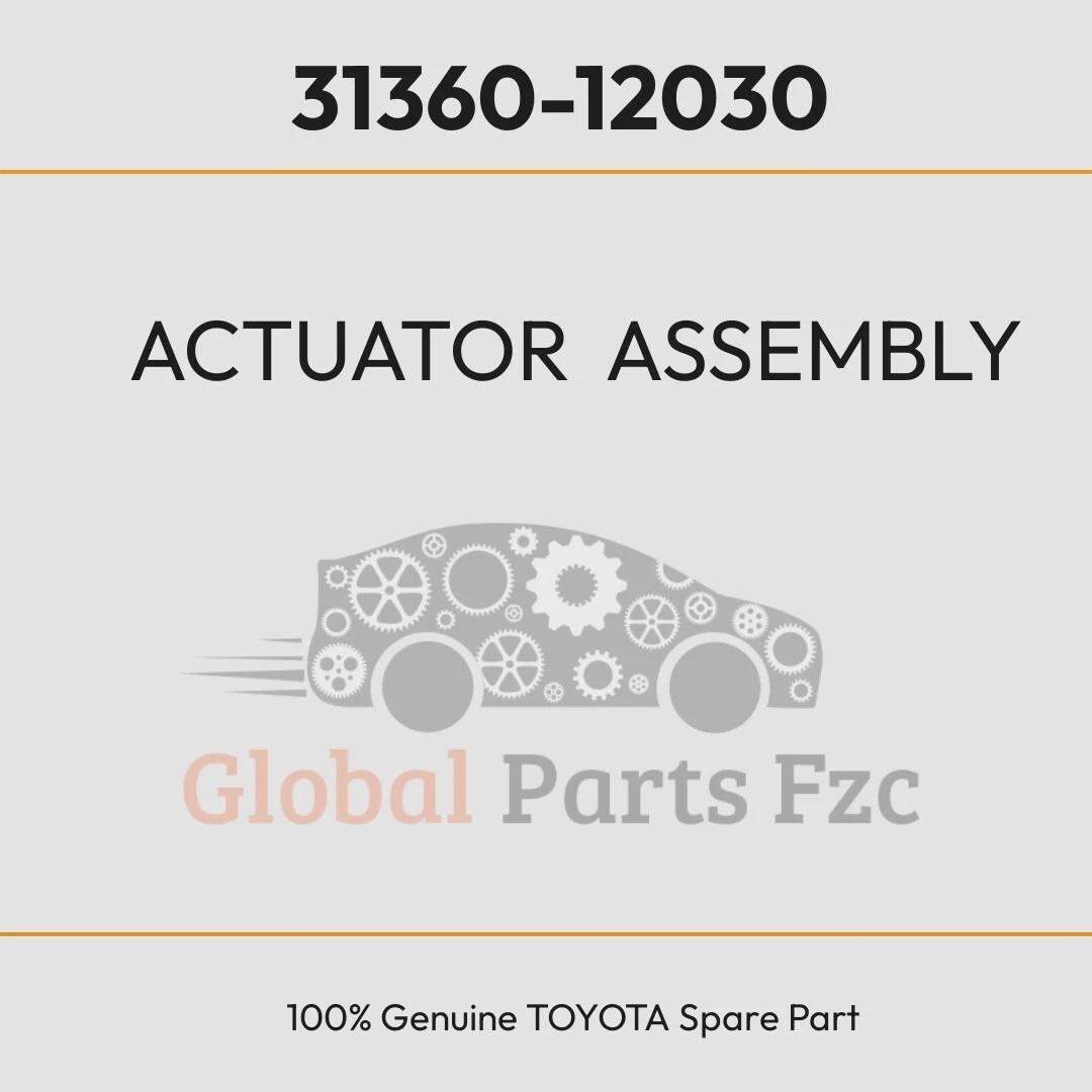 Genuine Toyota OEM Clutch Actuator Assembly - 31360-12030