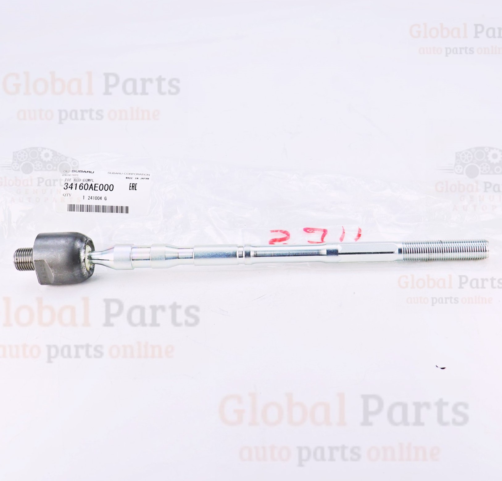 Genuine Subaru OEM Tie Rod Assembly - 34160-AE000