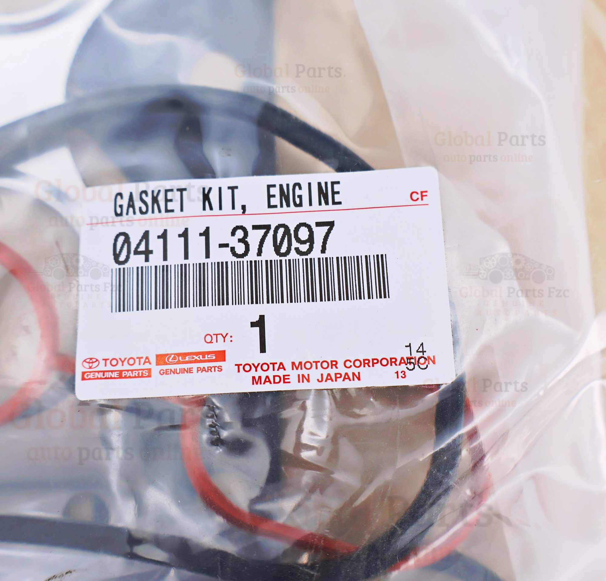 Genuine Toyota OEM Gasket Kit Engine - 04111-37097