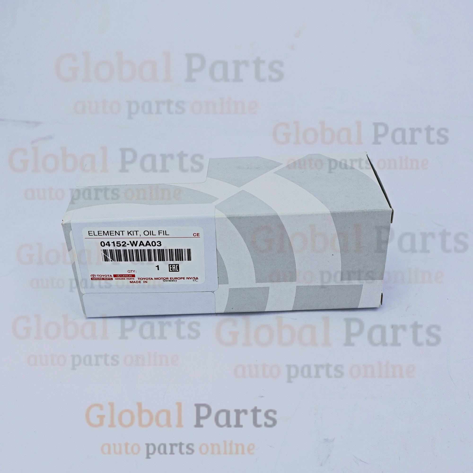 Genuine Toyota OEM Kit, Oil Filter Element - 04152-WAA03