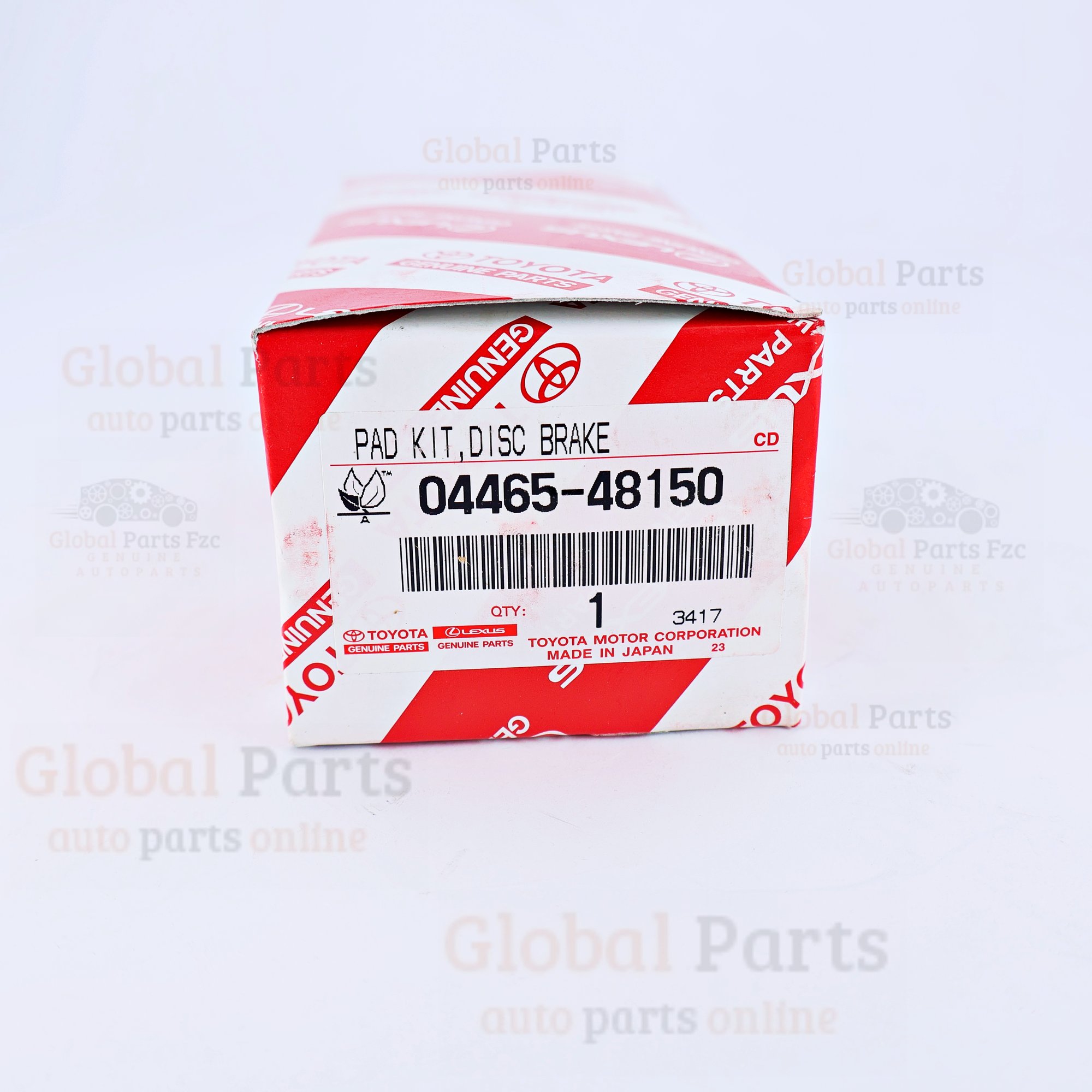 Genuine Toyota OEM Disc Brake Pad Kit - 04465-48150