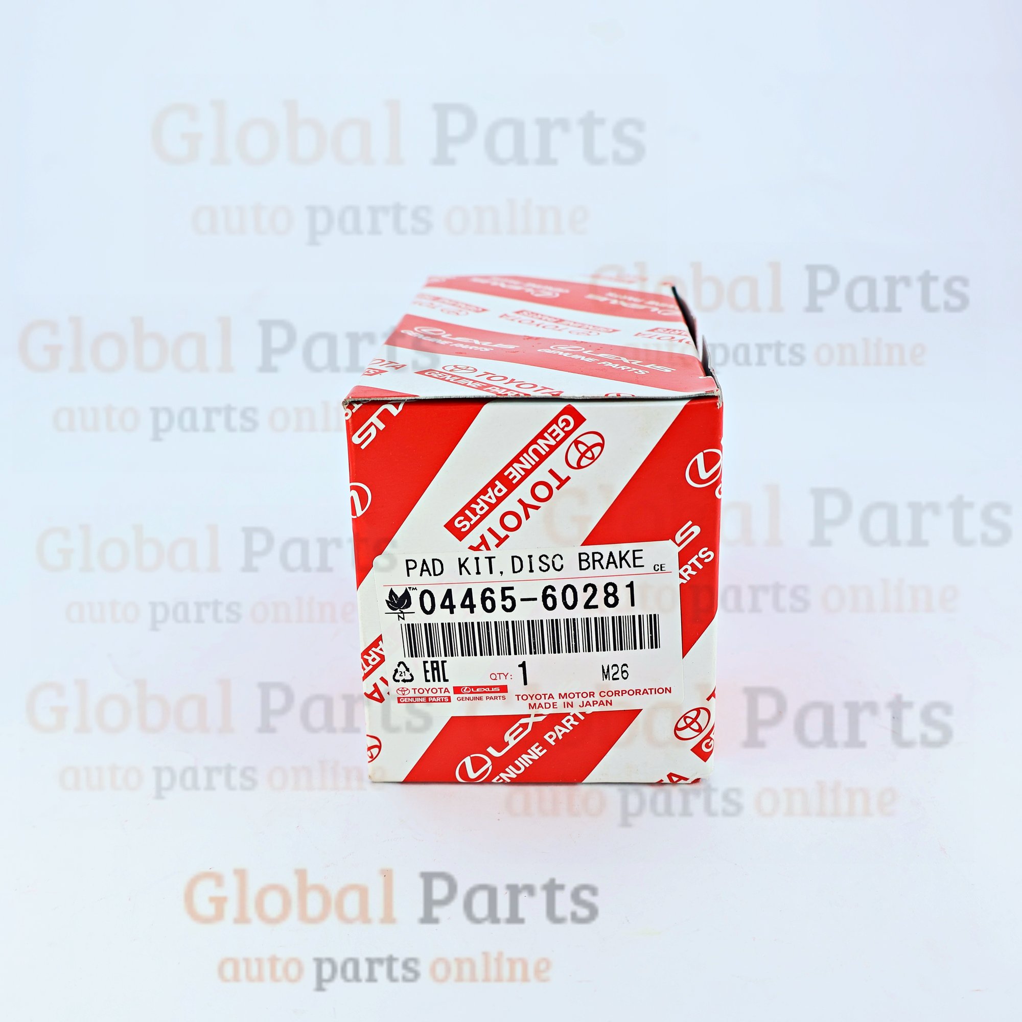 Genuine Toyota OEM Disc Brake Pad Kit - 04465-60281