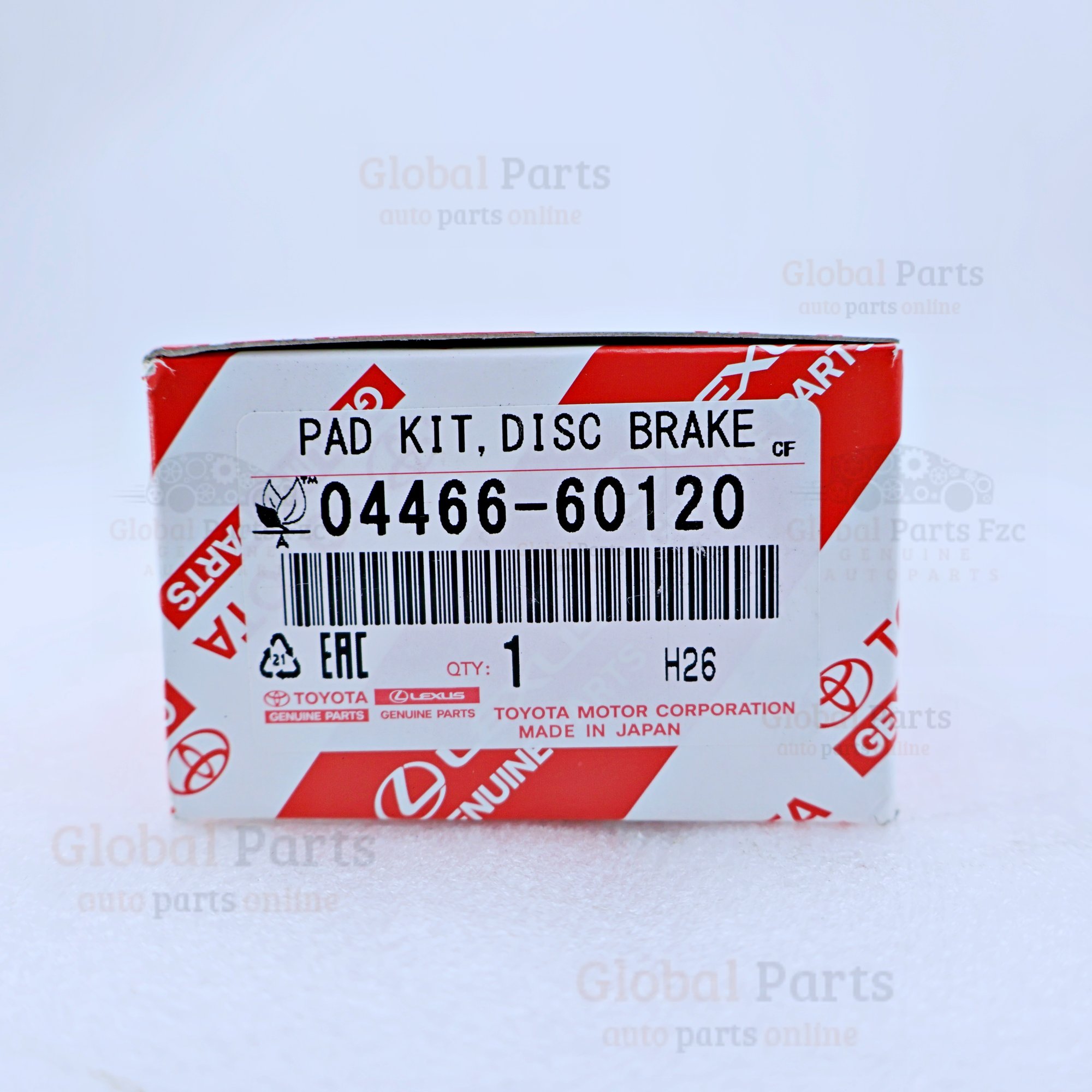 Genuine Toyota OEM Brake Pad Kit - 04466-60120