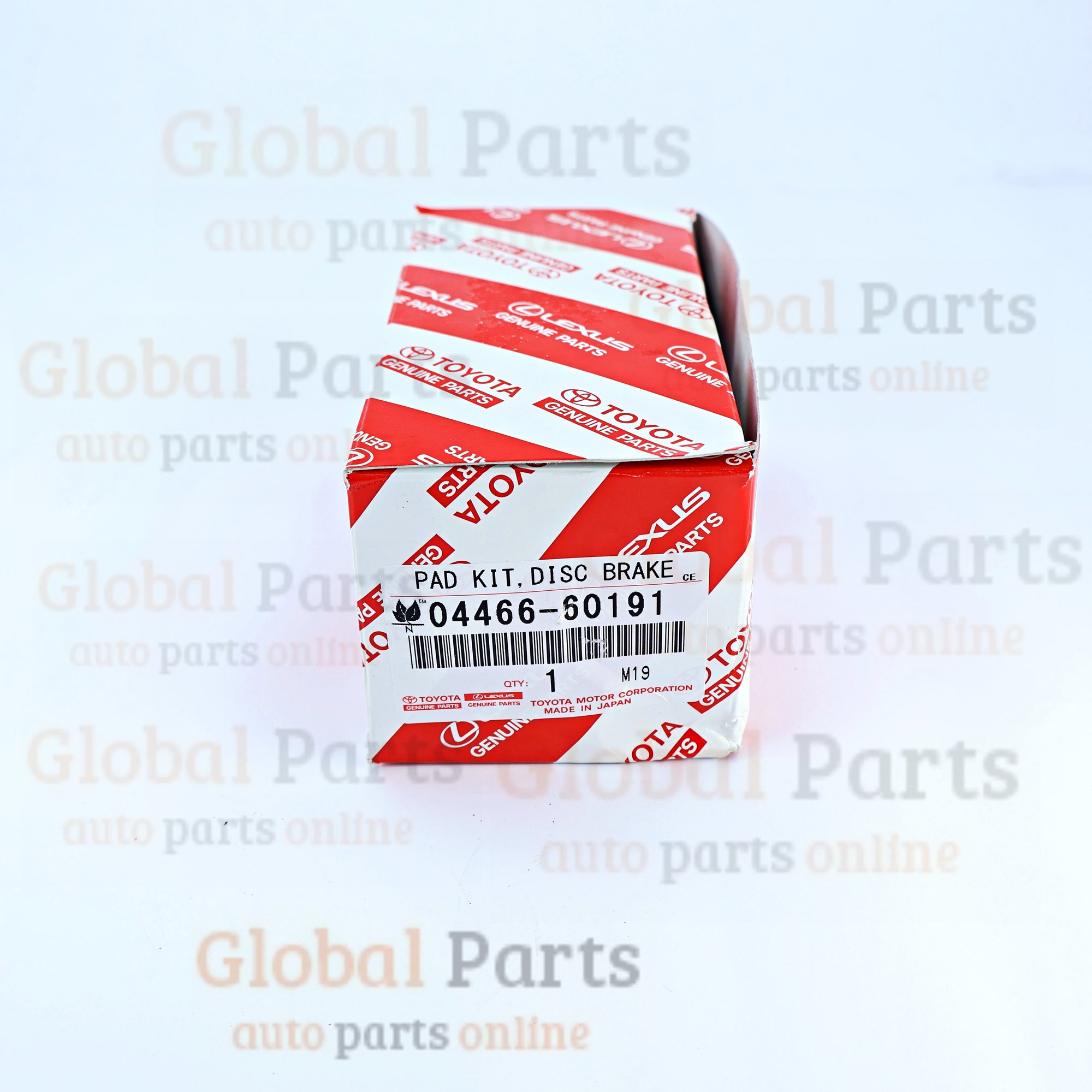 Genuine Toyota OEM Disc Brake Pad Kit - 04466-60191