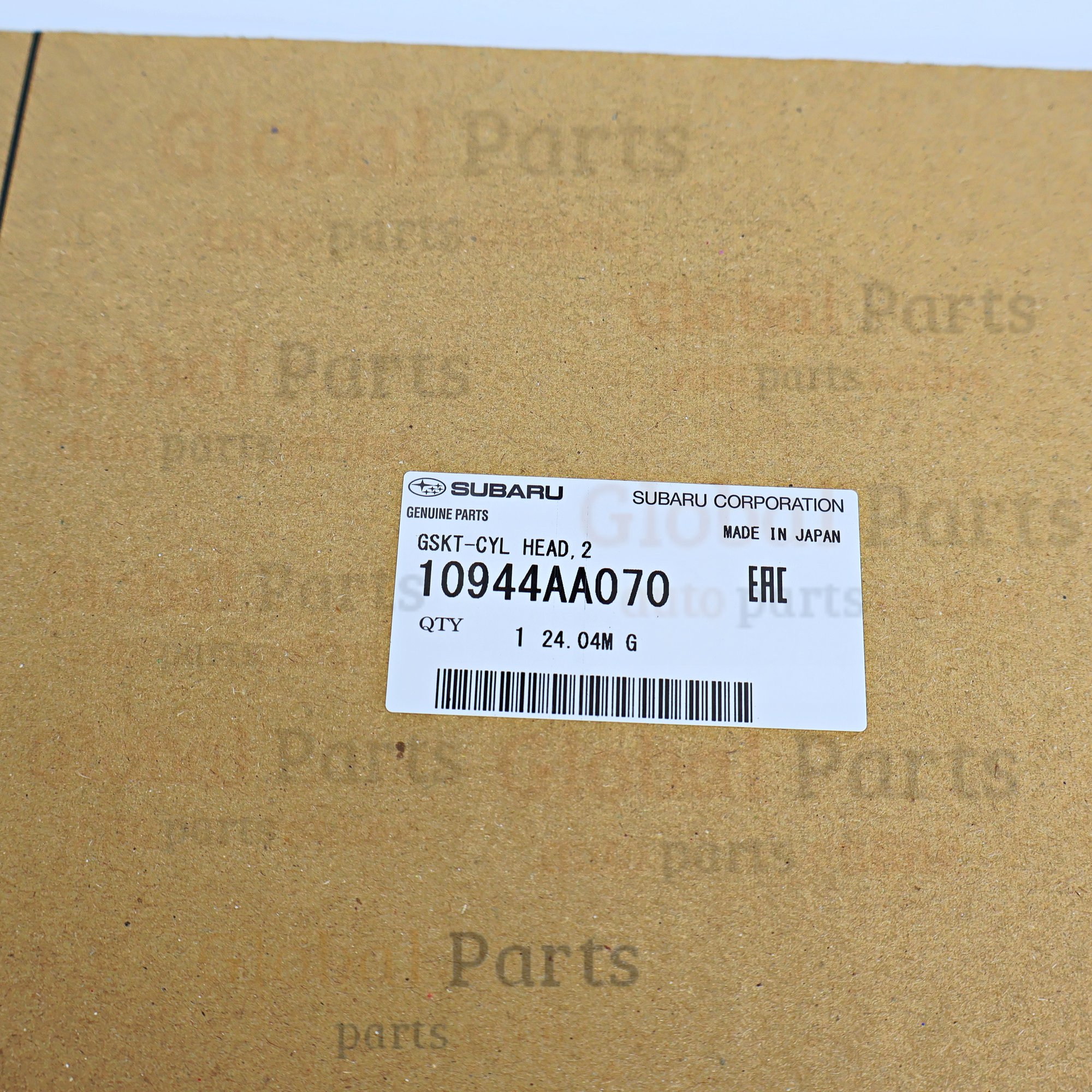 Genuine Subaru OEM Cylinder Head Gasket - 10944-AA070