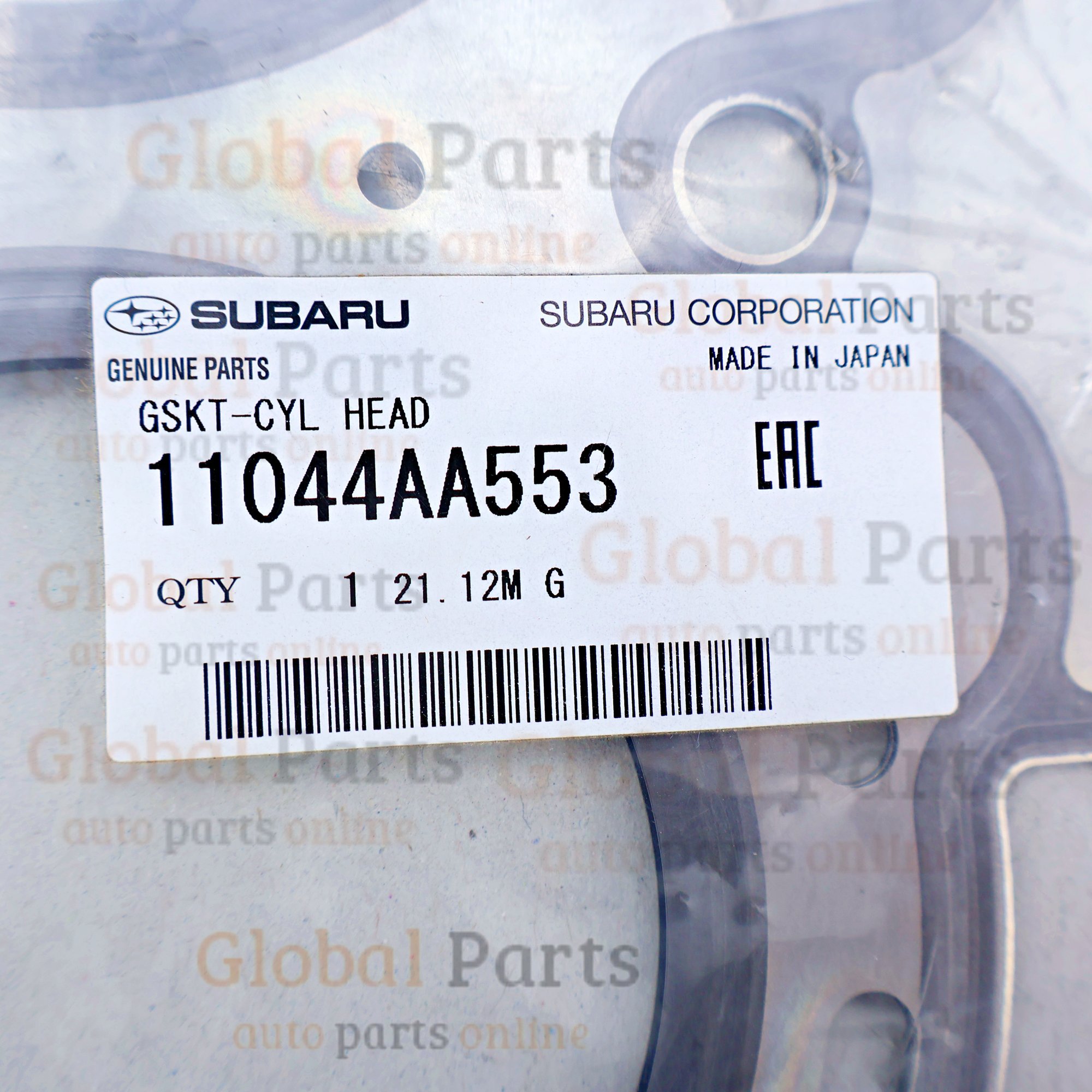 Genuine Subaru OEM Cylinder Head Gasket - 11044AA553