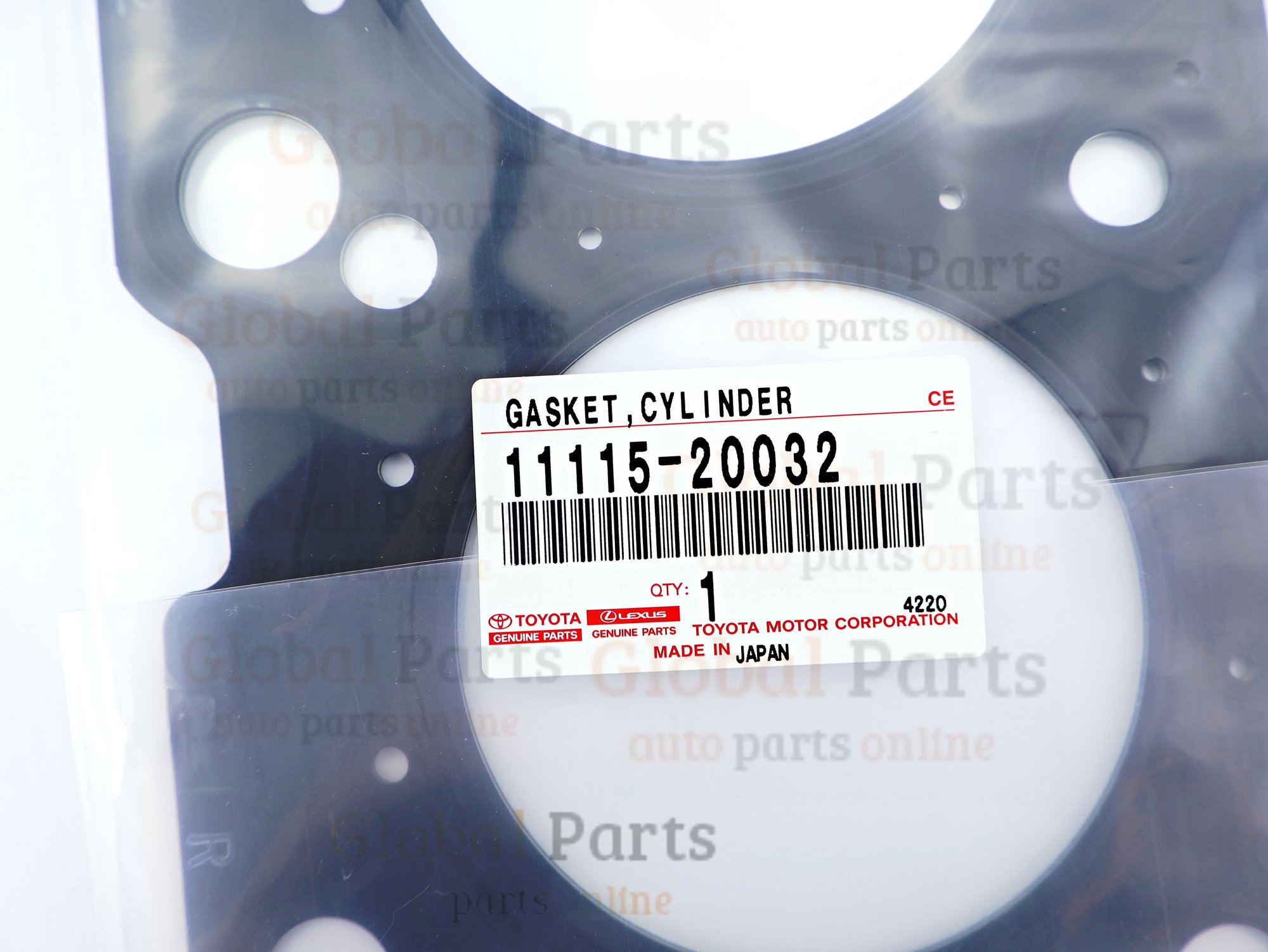 Genuine Toyota OEM Cylinder Head Gasket - 11115-20032