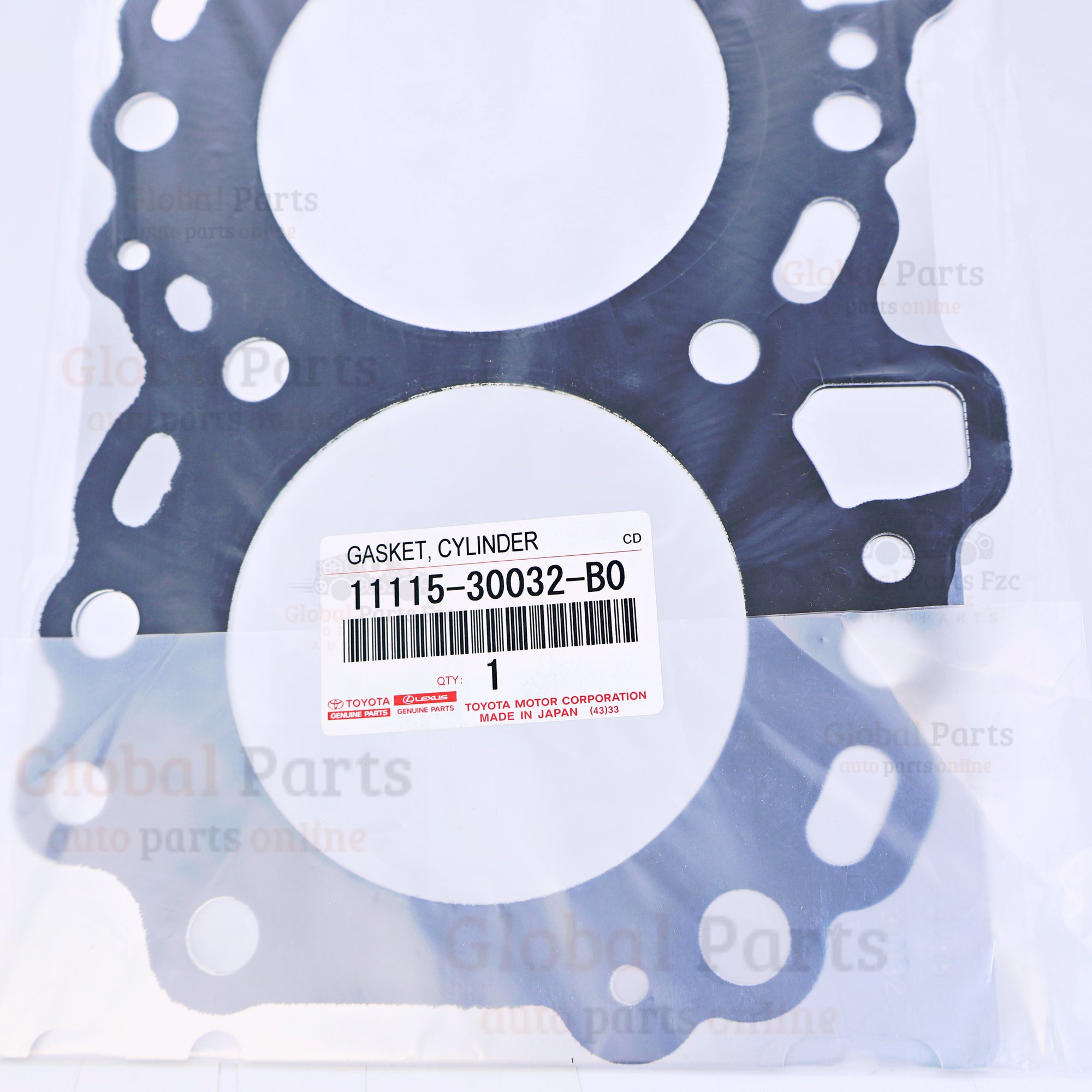 Genuine Toyota OEM Cylinder Head Gasket - 11115-30032-B0