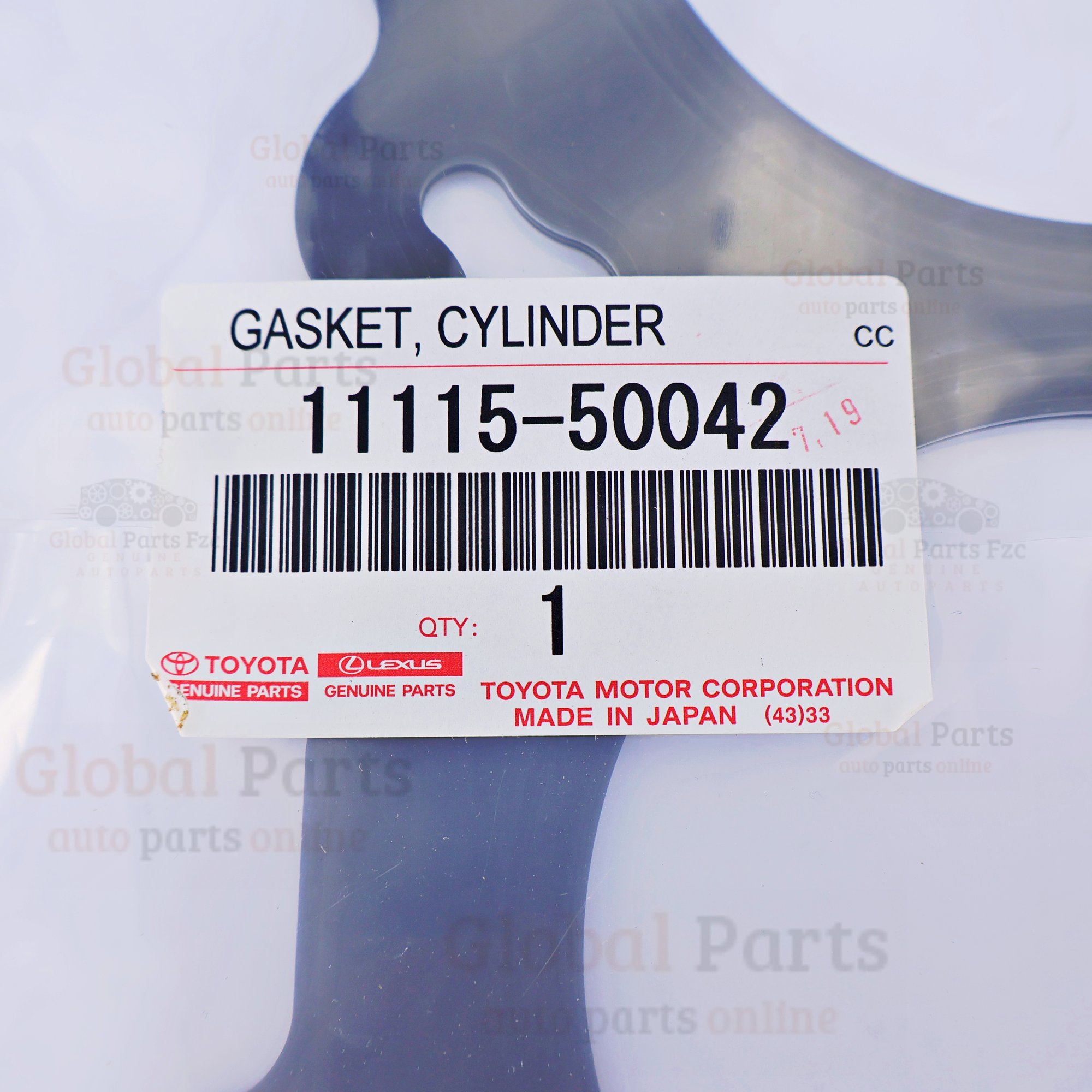 Genuine Toyota OEM Cylinder Head Gasket - 11115-50042