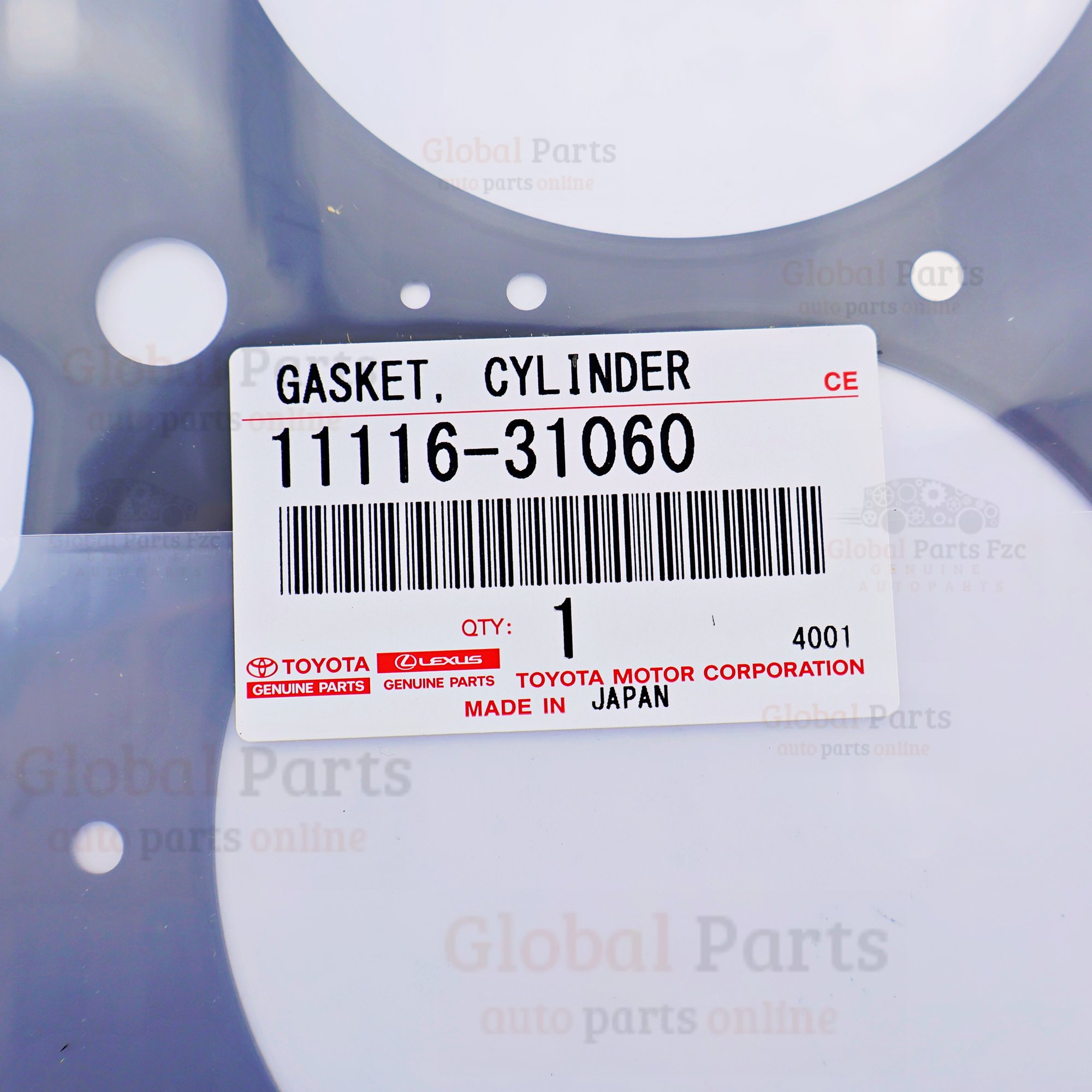 Genuine Toyota OEM Cylinder Head Gasket - 11116-31060