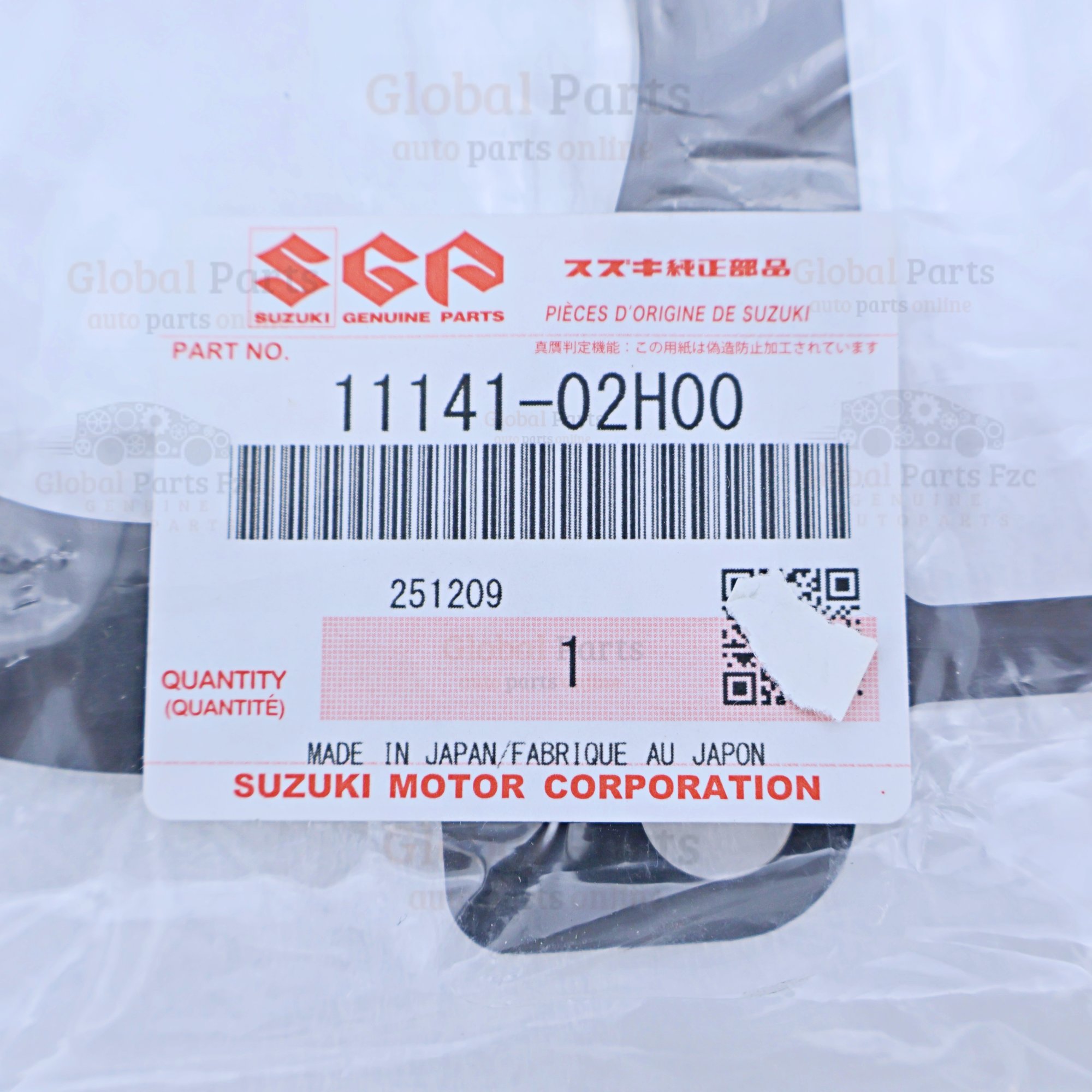 Genuine Suzuki OEM Cylinder Head Gasket - 11141-02H00
