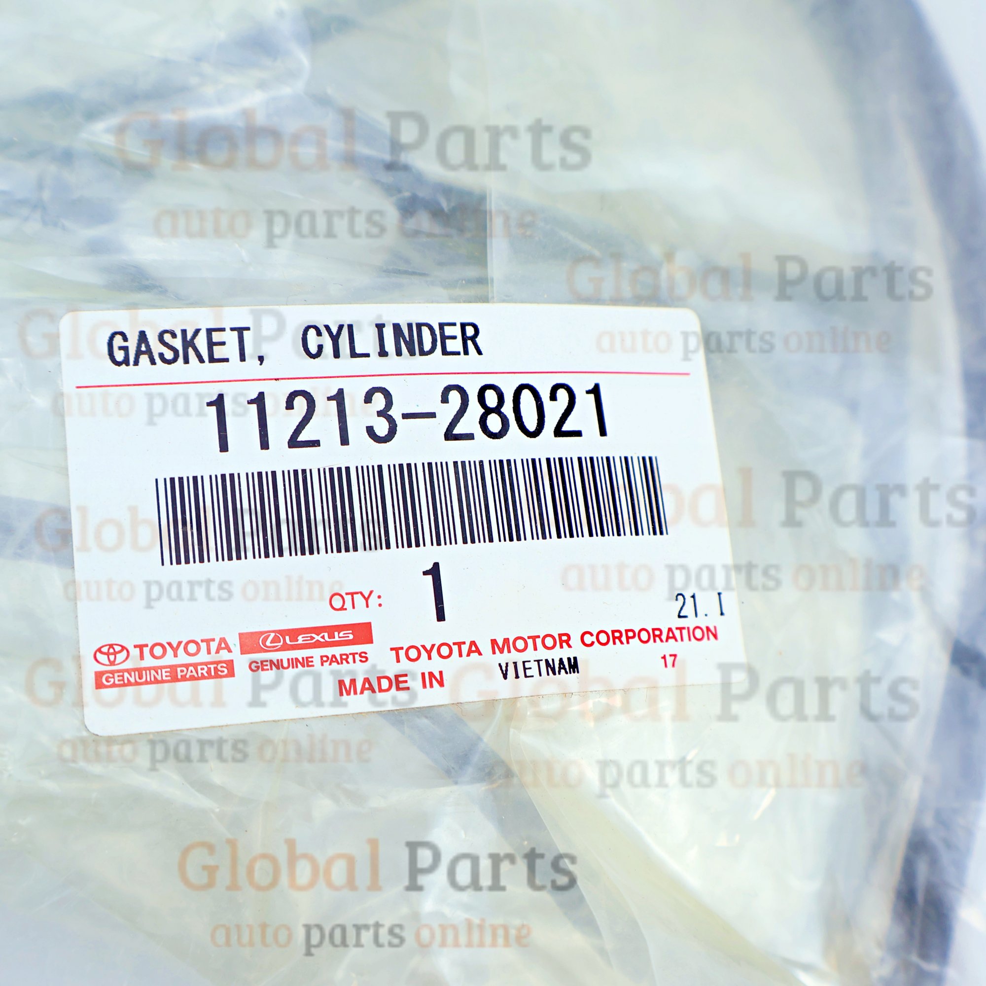 Genuine Toyota OEM Valve Cover Gasket - 11213-28021