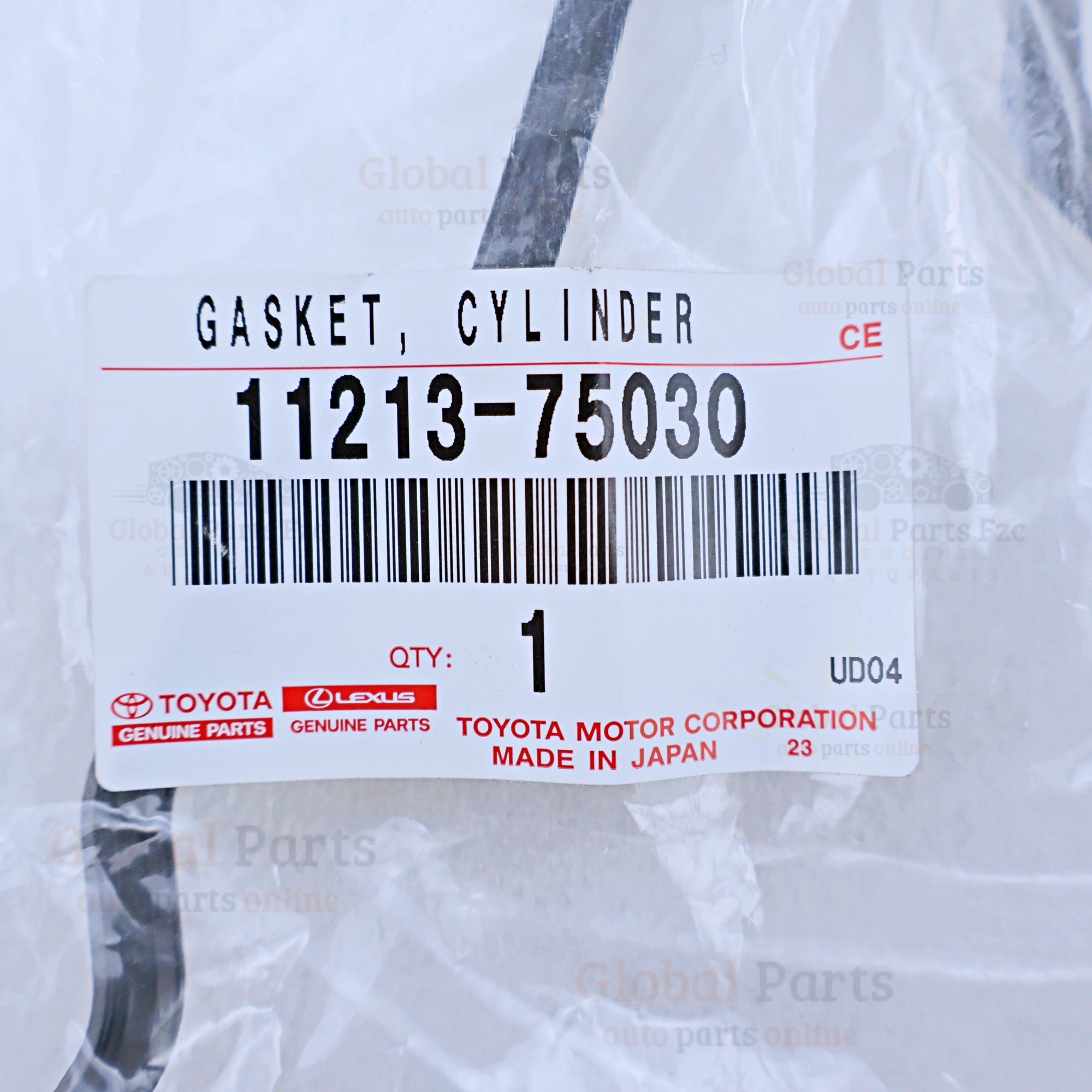 Genuine Toyota OEM Valve Cover Gasket - 11213-75030