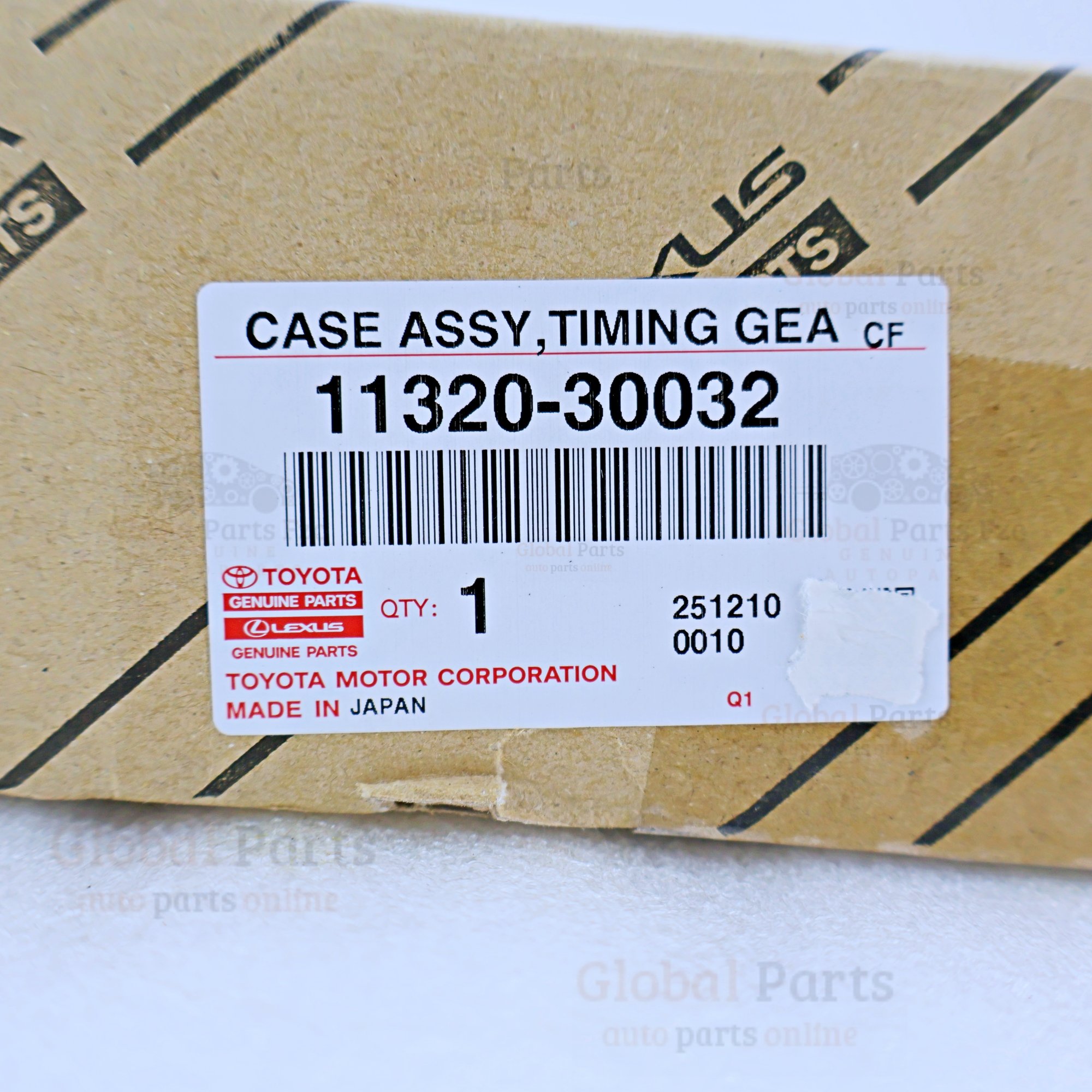 Genuine Toyota OEM Timing Case Assembly - 11320-30032