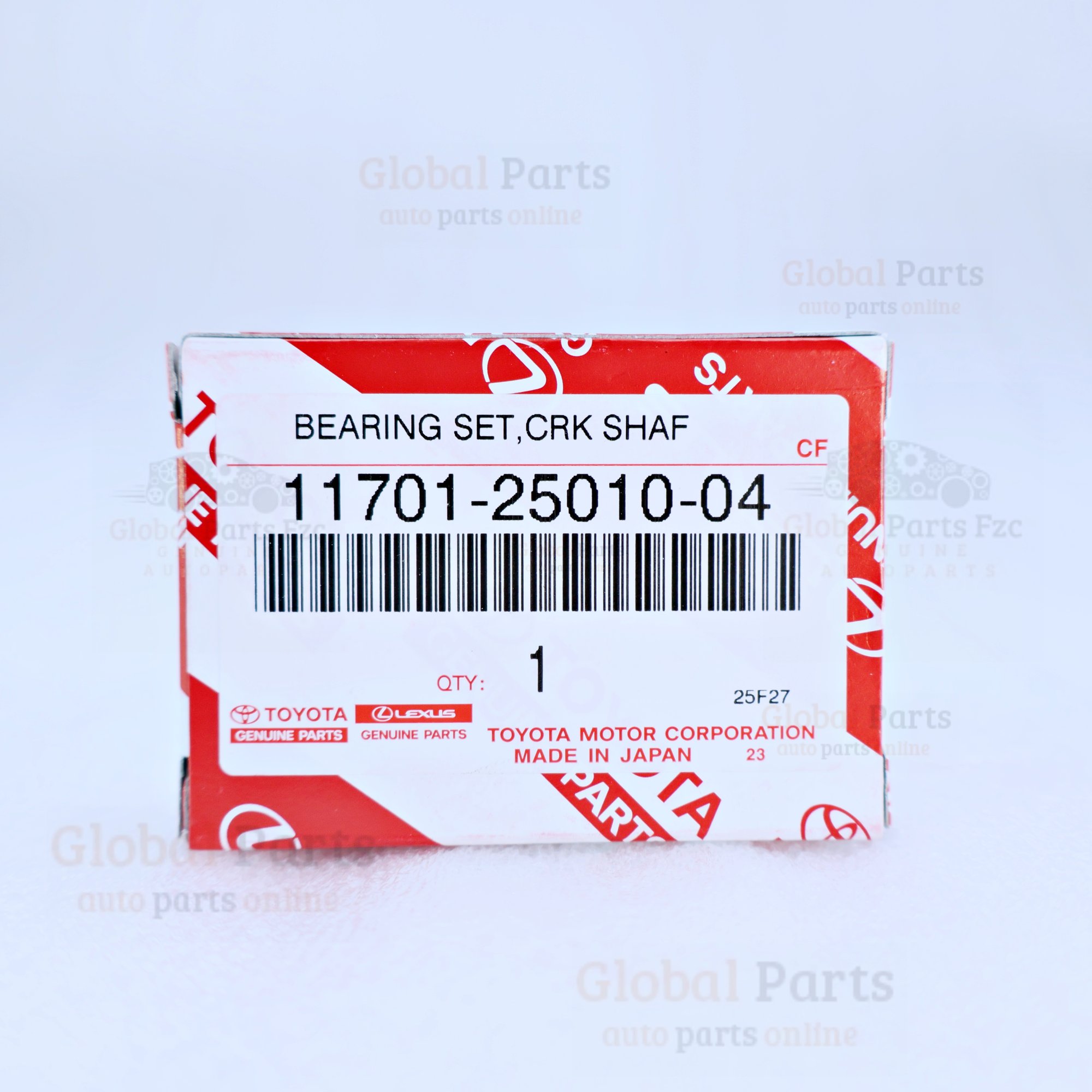 Genuine Toyota OEM Crankshaft Bearing Set - 11701-25010-04