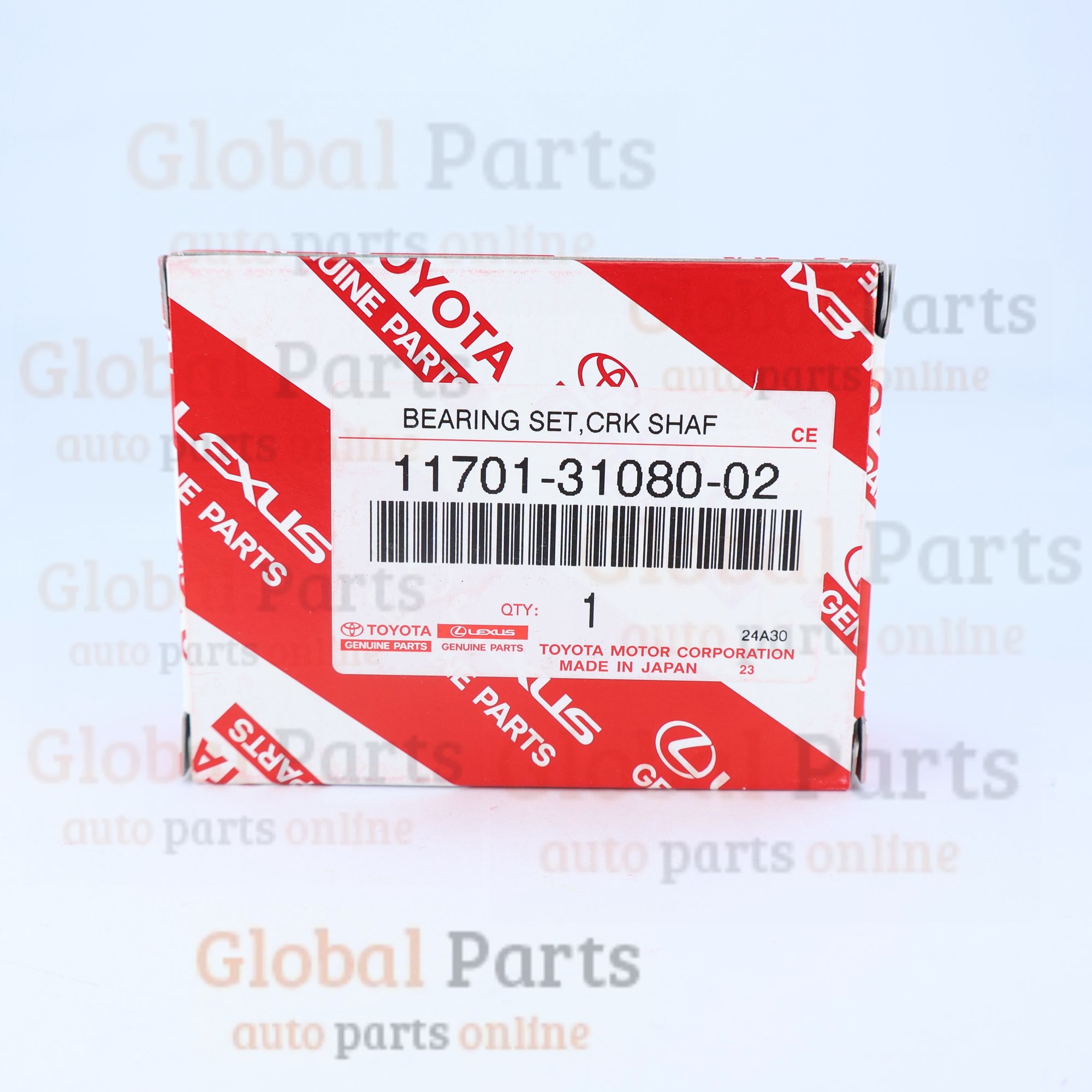Genuine Toyota OEM Crankshaft Bearing Set - 11701-31080-02