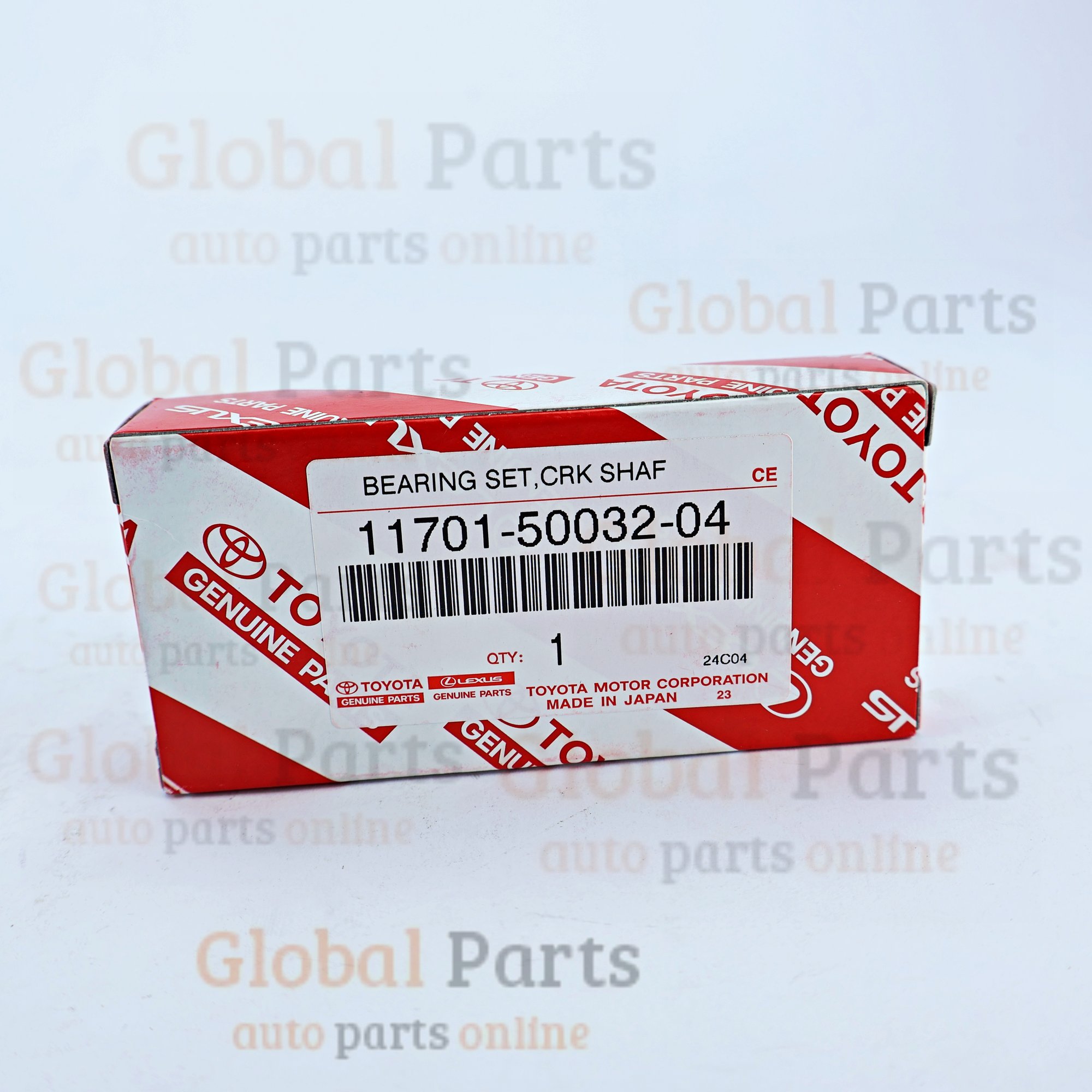 Genuine Toyota OEM Crankshaft Bearing Set - 11701-50032-04