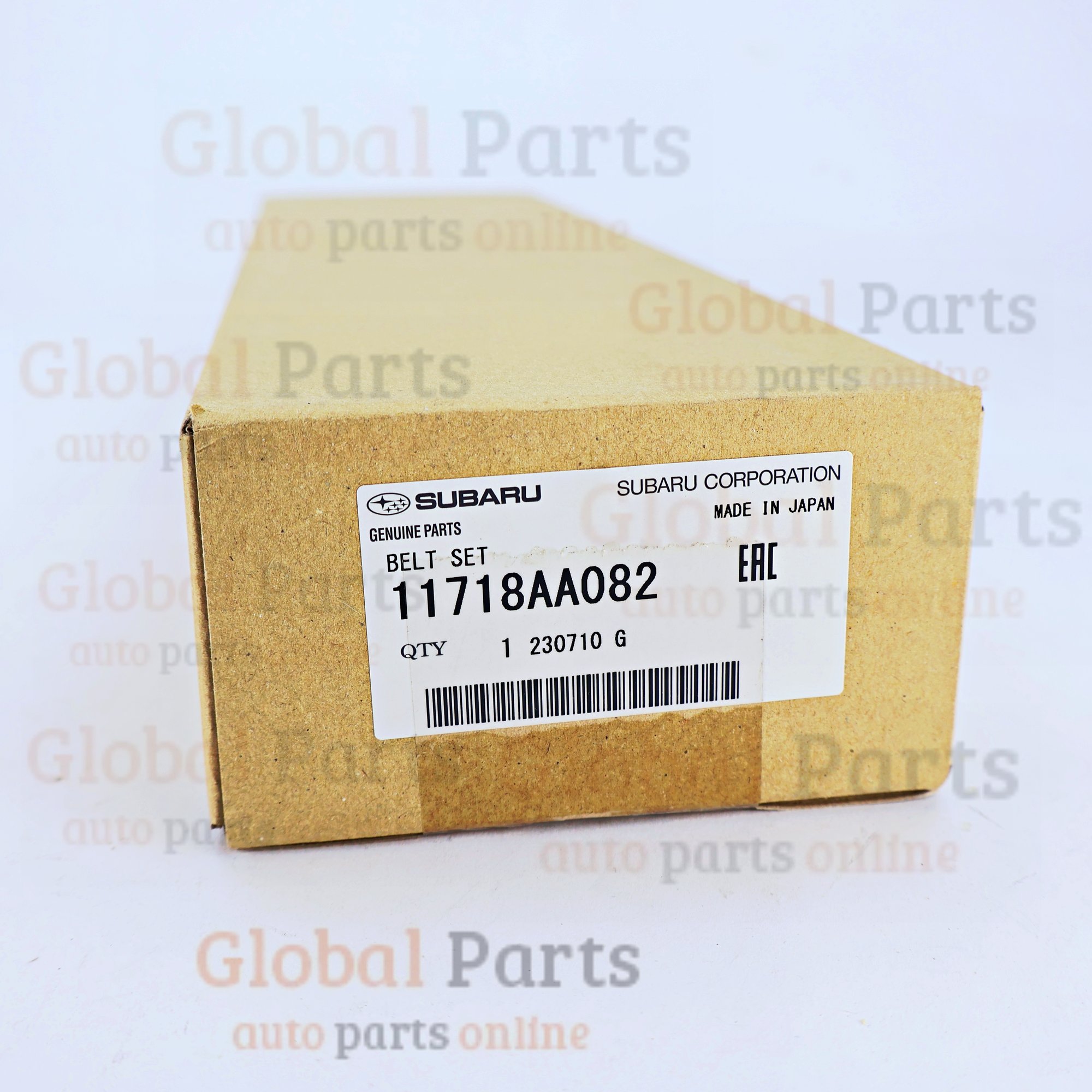 Genuine Subaru OEM Drive Belt Set - 11718-AA082