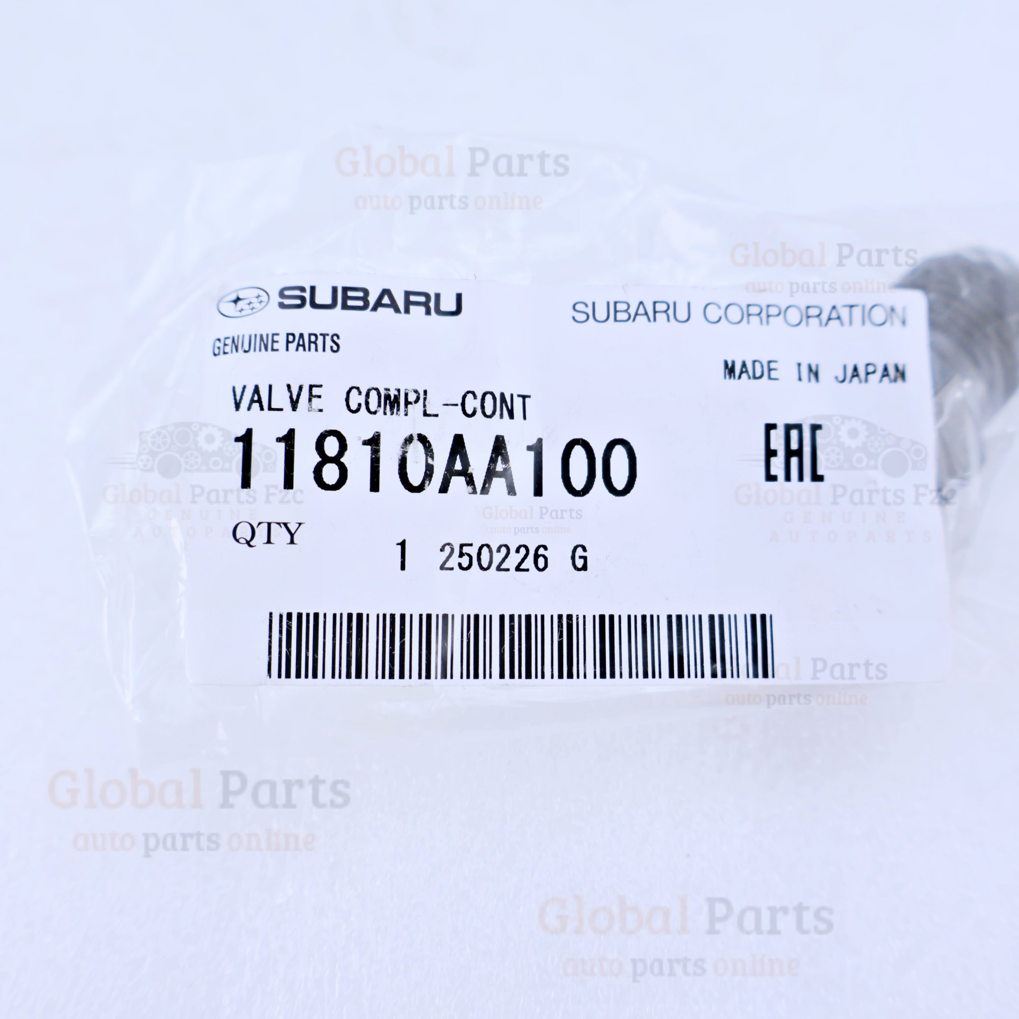 Genuine Subaru OEM PCV Valve - 11810-AA100