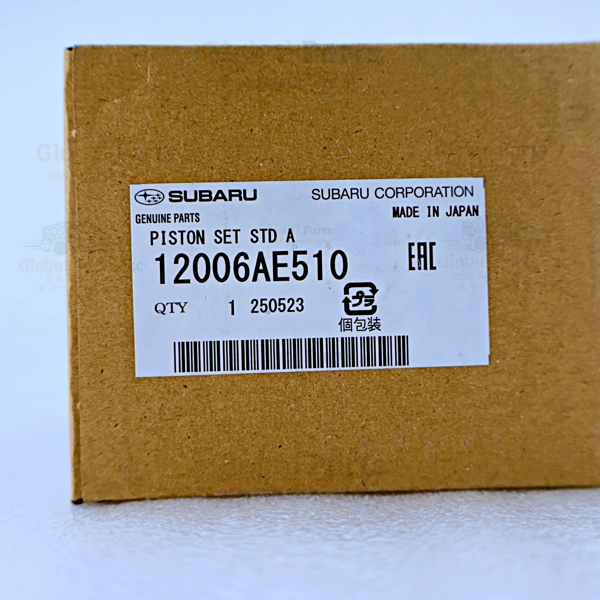 Genuine Subaru OEM Piston Set - 12006-AE510