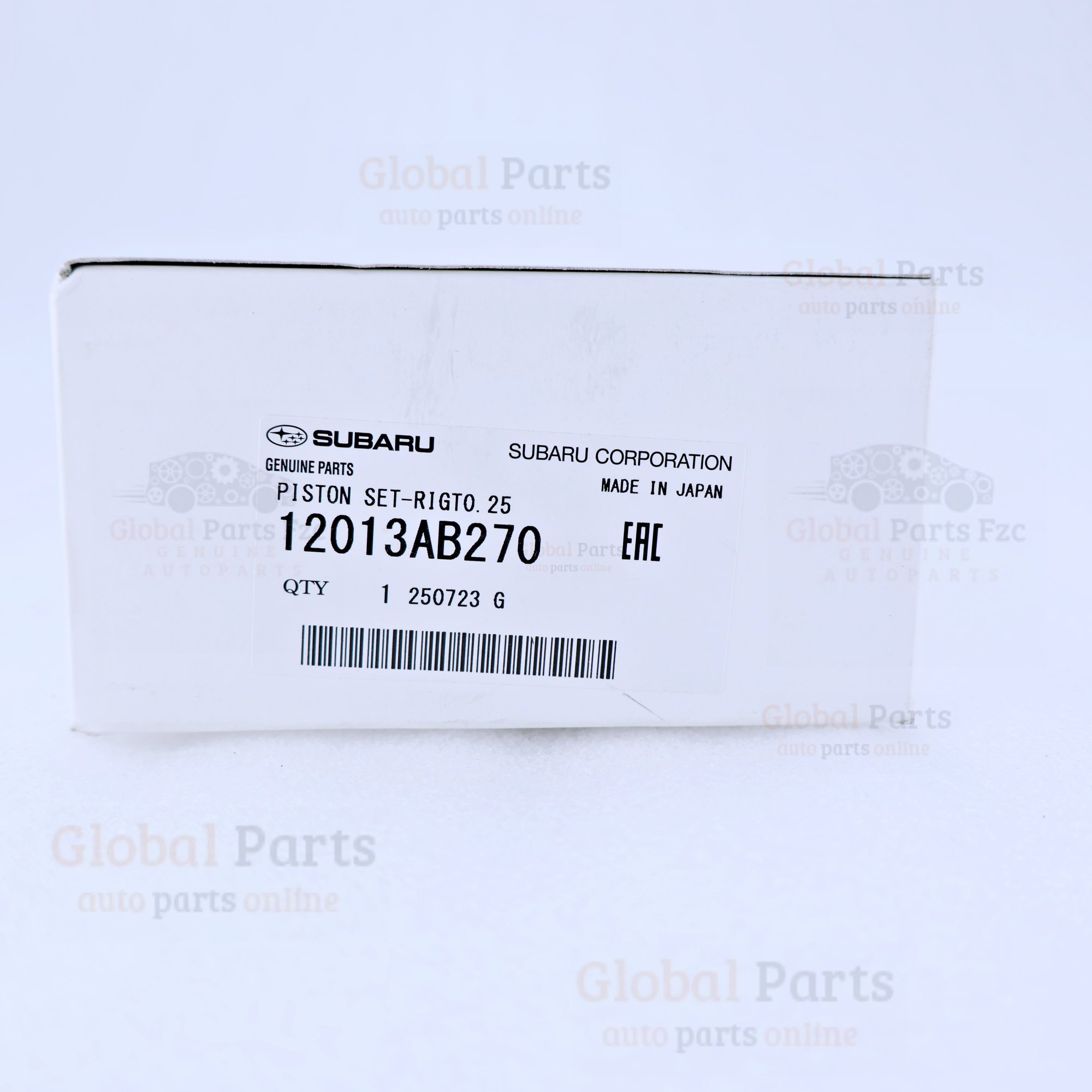 Genuine Subaru OEM Piston Set (Oversize 0.25 mm) - 12013-AB270