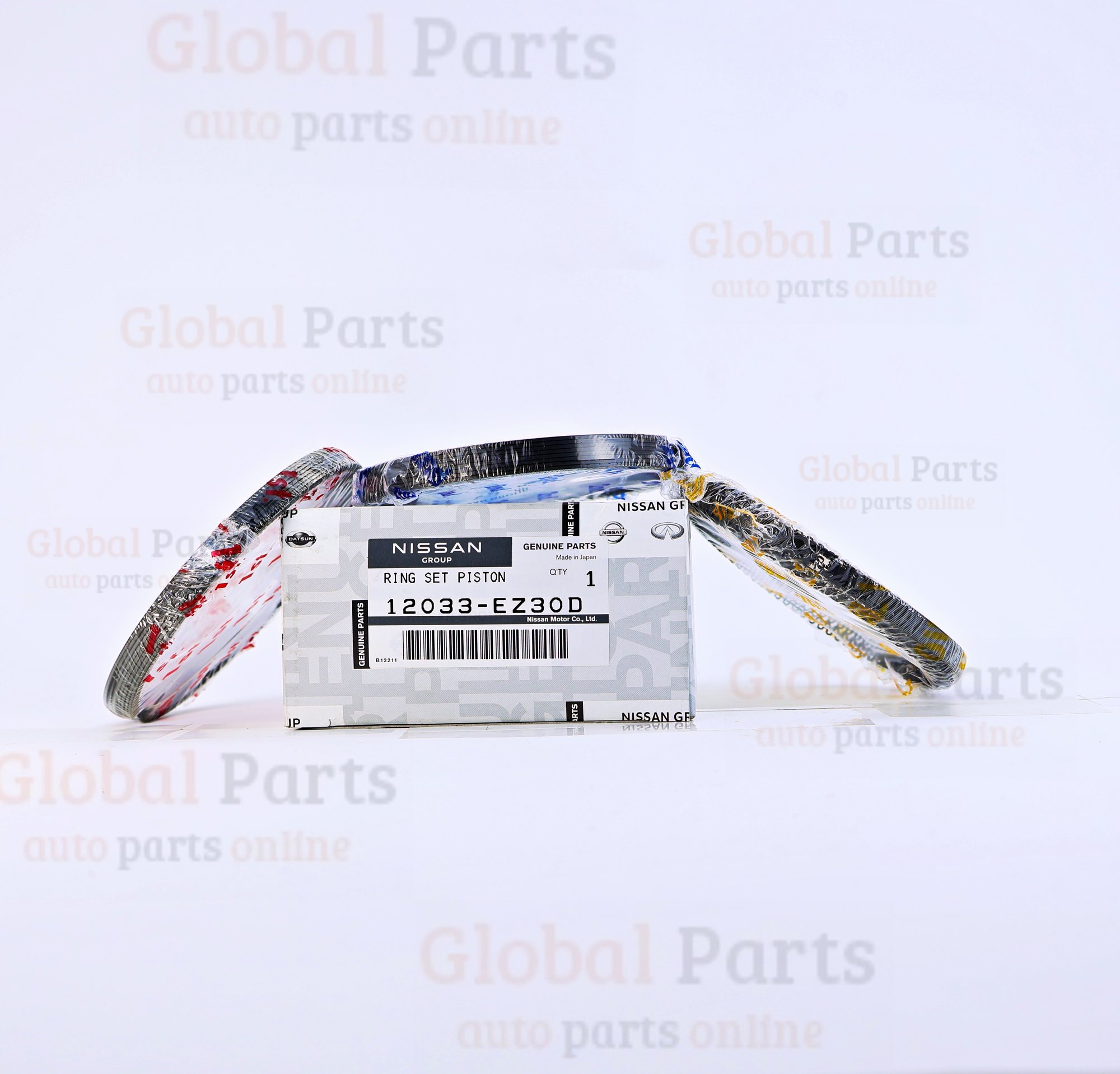 Genuine Nissan OEM Piston Ring Set - 12033-EZ30D