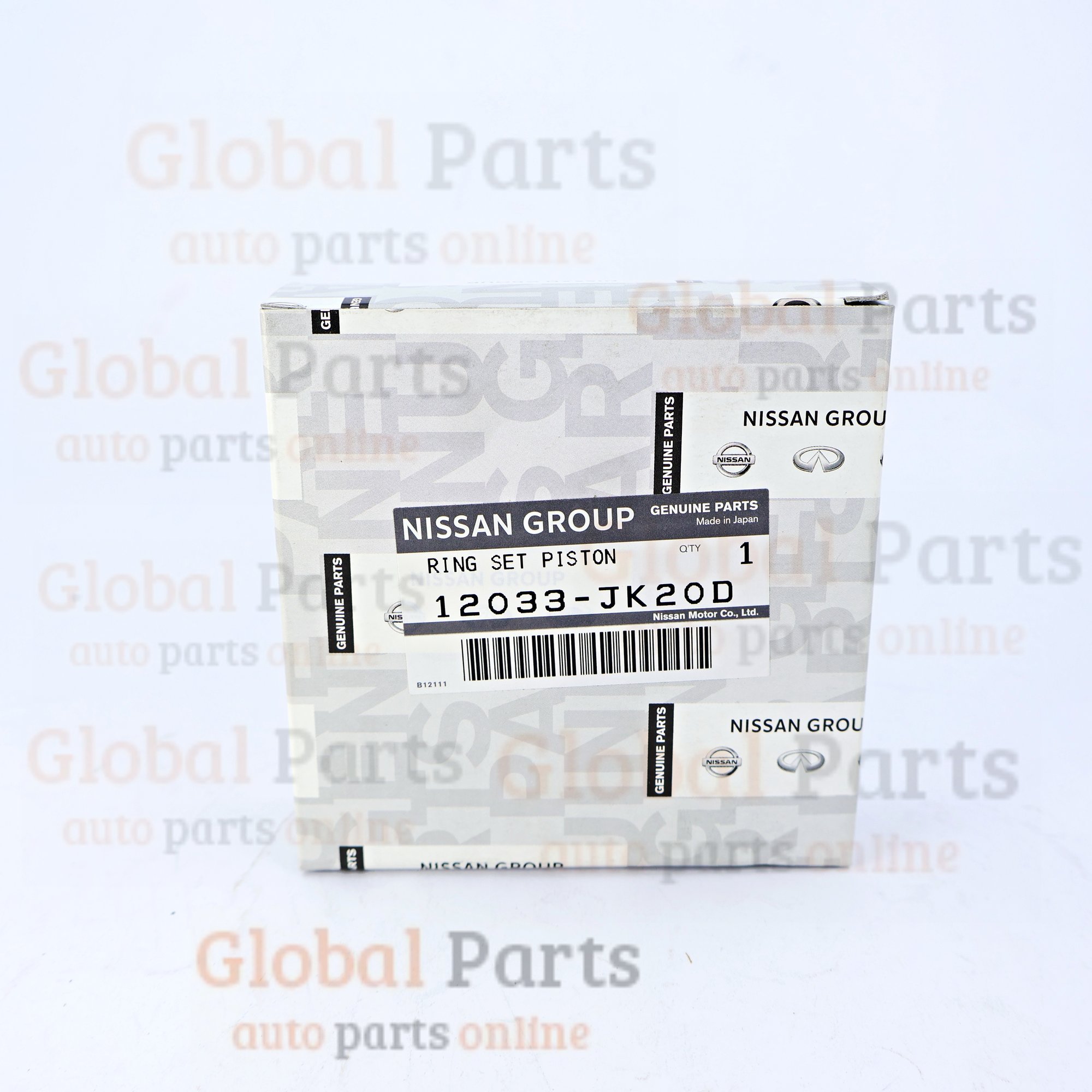 Genuine Nissan OEM Piston Ring Set - 12033-JK20D