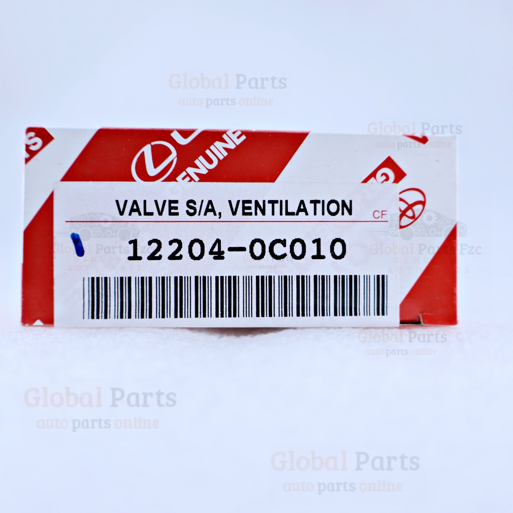 Genuine Toyota OEM PCV Ventilation Valve Assembly - 12204-0C010