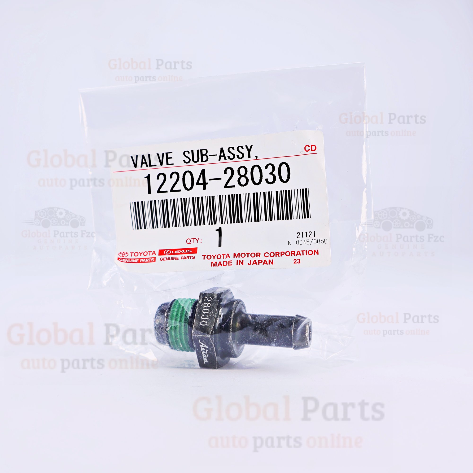Genuine Toyota OEM Ventilation Valve Assembly - 12204-28030