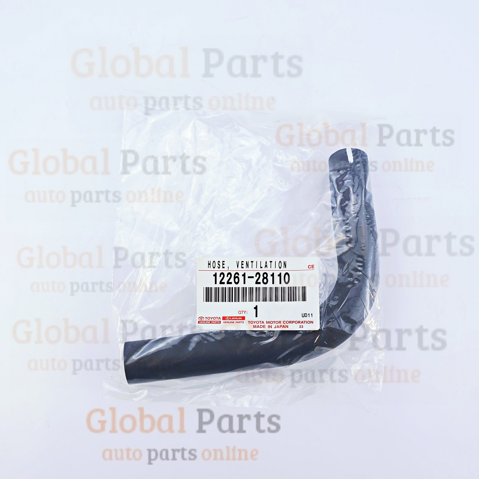 Genuine Toyota OEM Ventilation Hose - 12261-28110