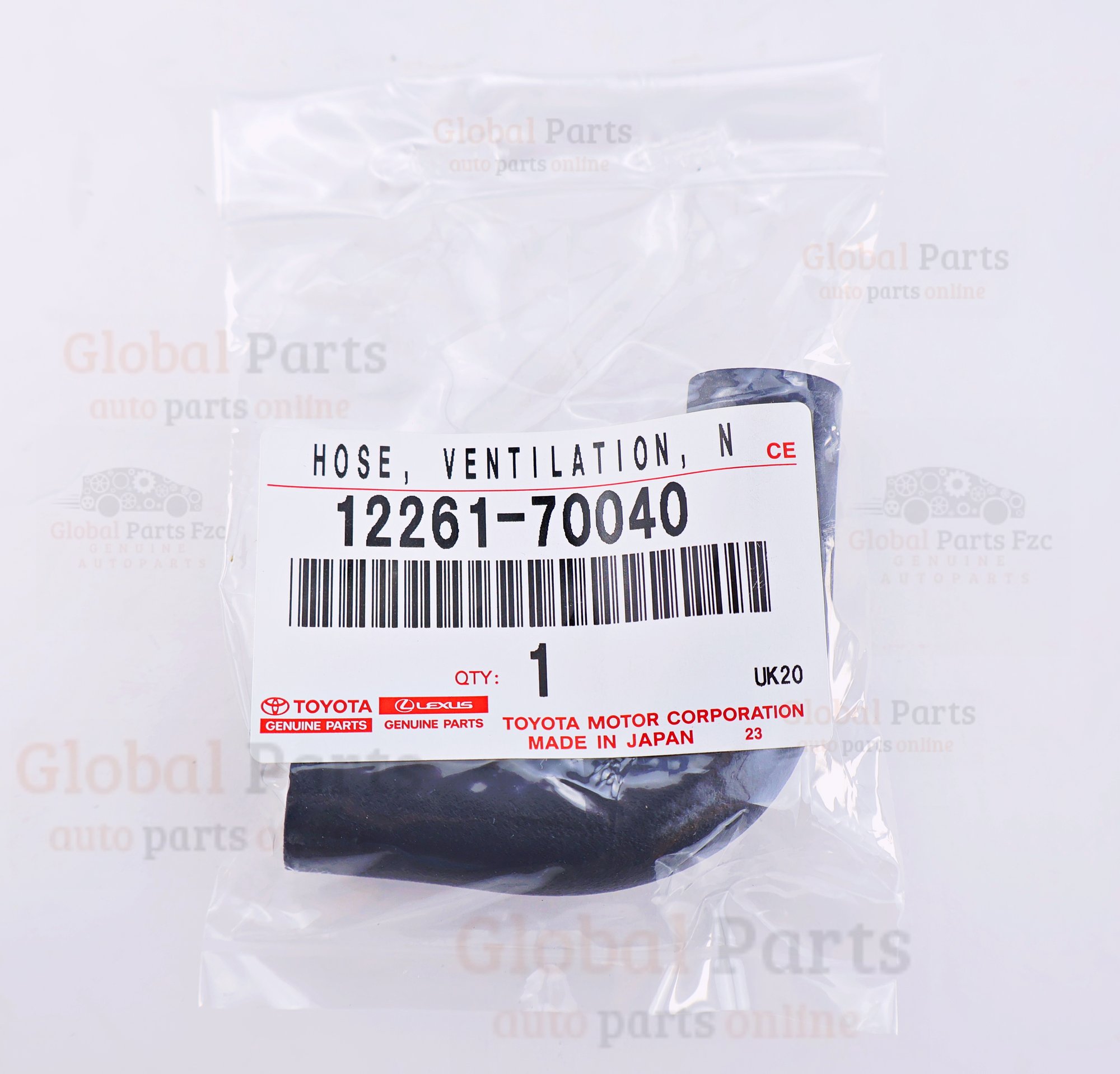 Genuine Toyota OEM Ventilation Hose - 12261-70040