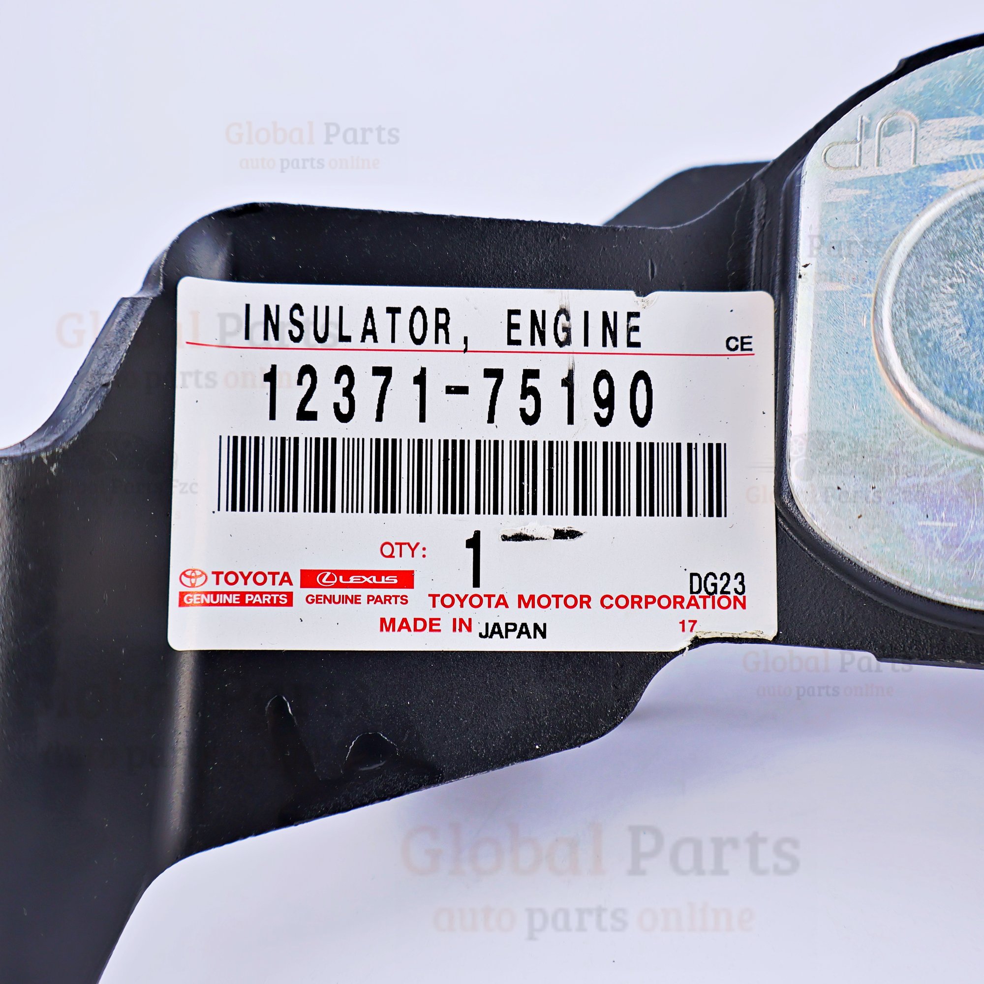 Genuine Toyota OEM Engine Mount Insulator - 12371-75190