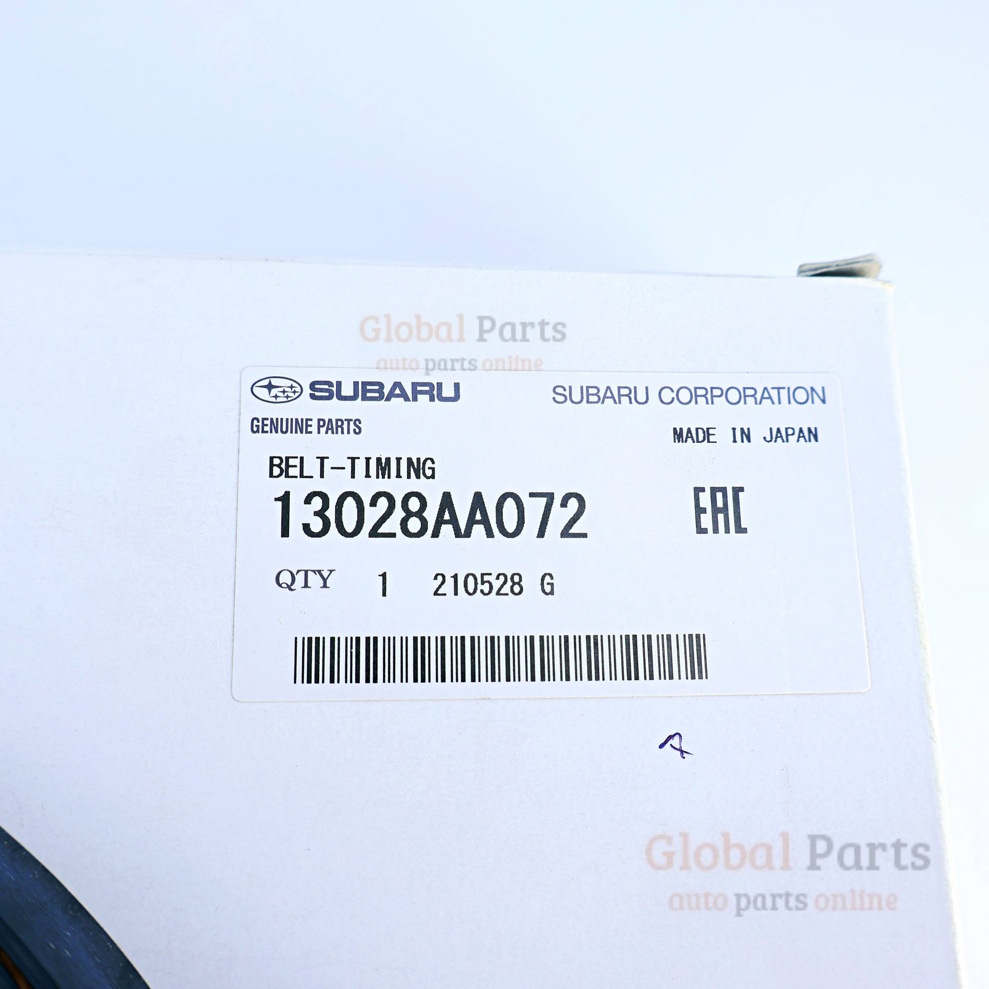 Genuine Subaru OEM Timing Belt - 13028-AA072