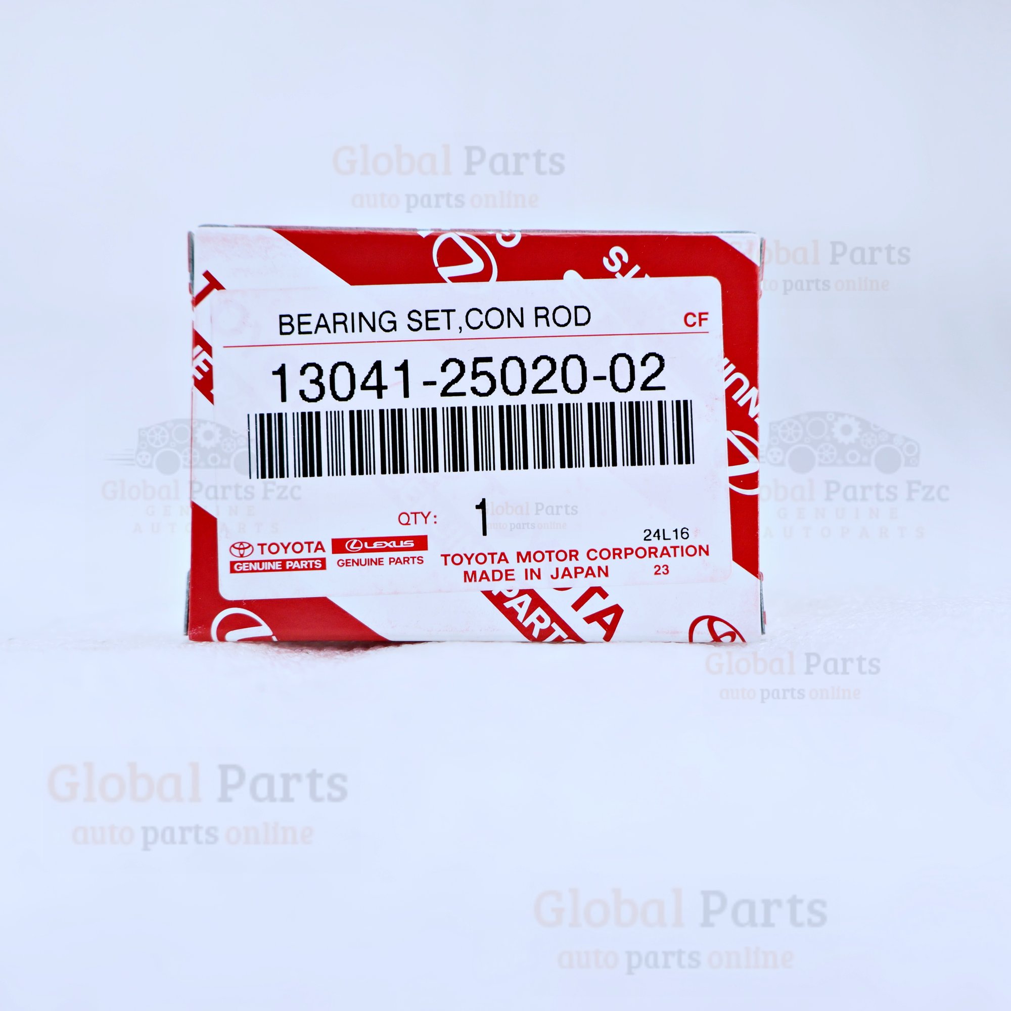 Genuine Toyota OEM Connecting Rod Bearing Set - 13041-25020-02