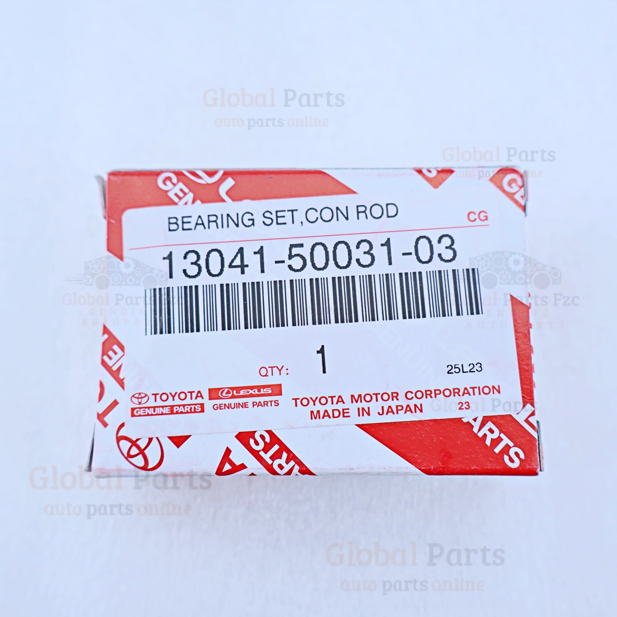 Genuine Toyota OEM Connecting Rod Bearing - 13041-50031-03