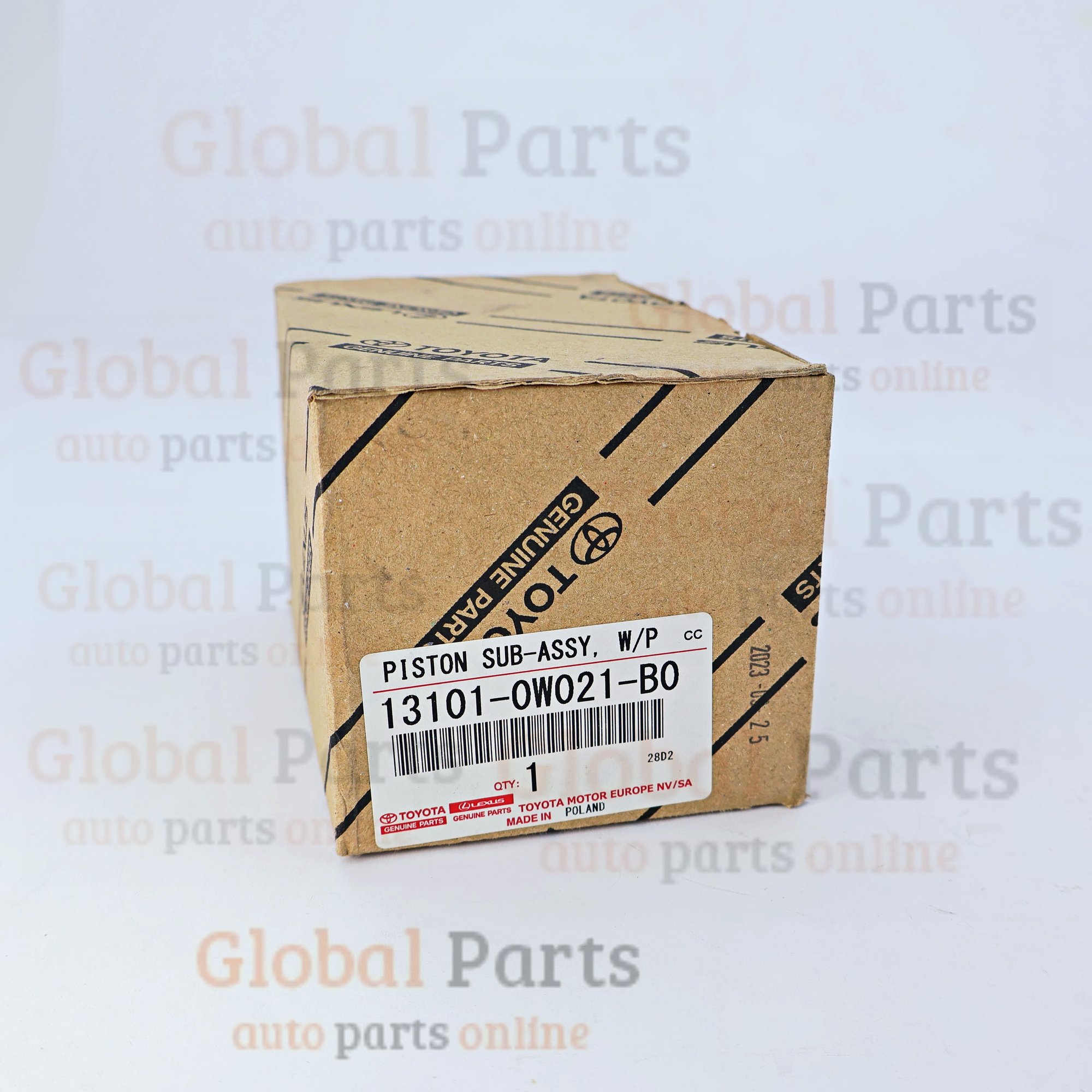 Genuine Toyota OEM Piston Assembly - 13101-0W021-B0