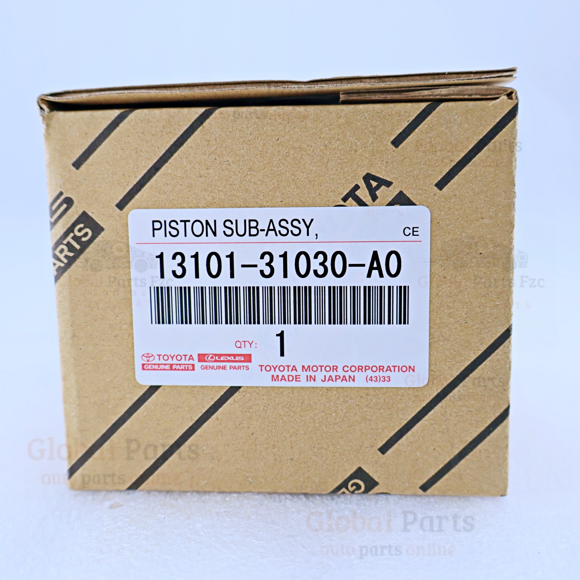 Genuine Toyota OEM Piston Assembly - 13101-31030-A0