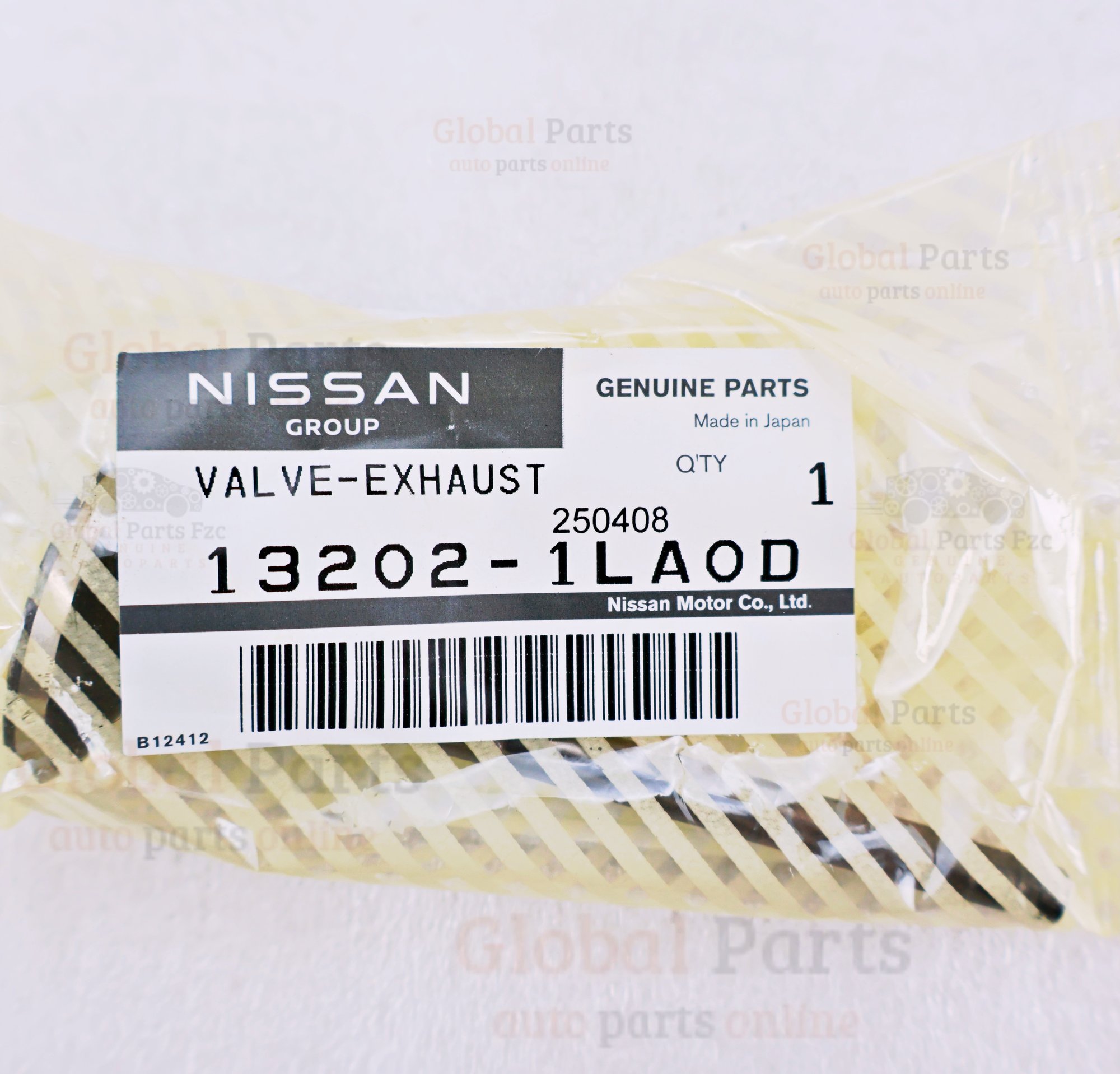 Genuine Nissan OEM Valve Exhaust - 13202-1LA0D