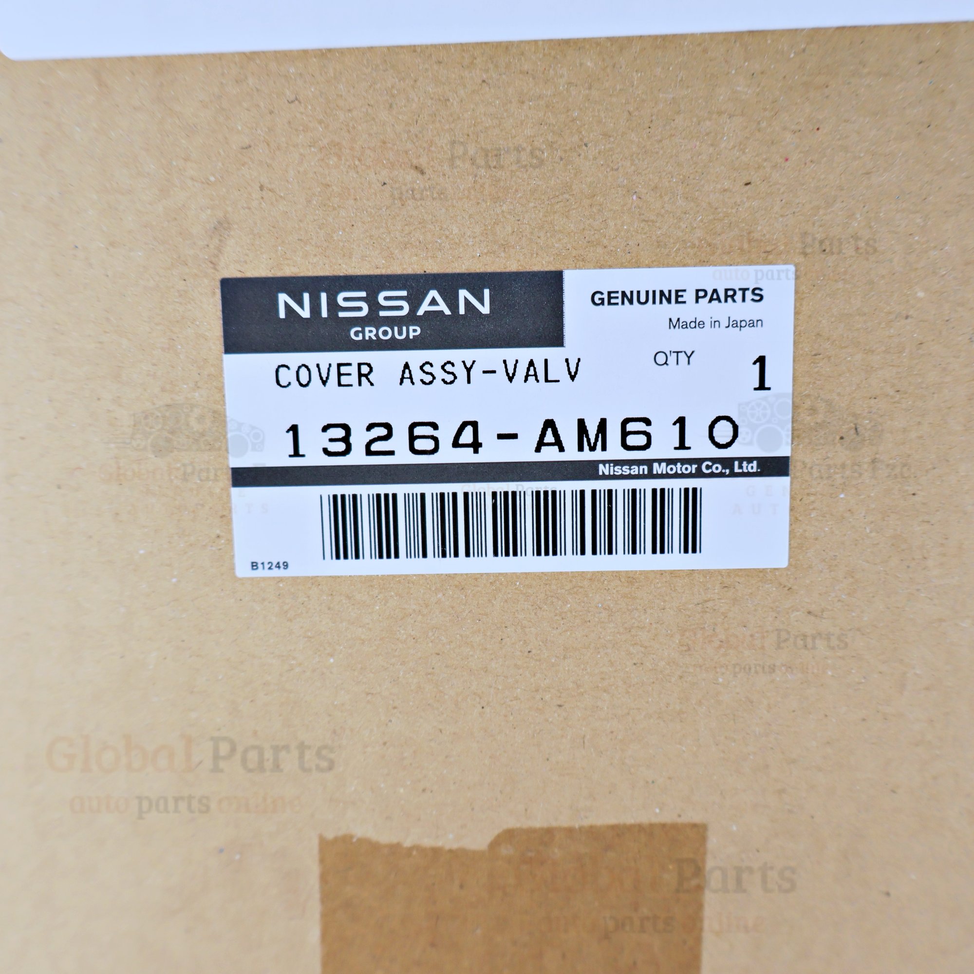 Genuine Nissan OEM Valve Cover Assembly - 13264-AM610