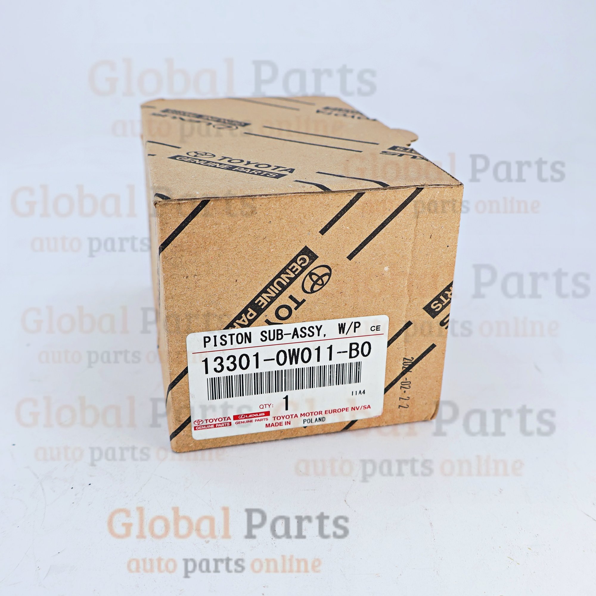 Genuine Toyota OEM Piston Assembly - 13301-0W011-B0