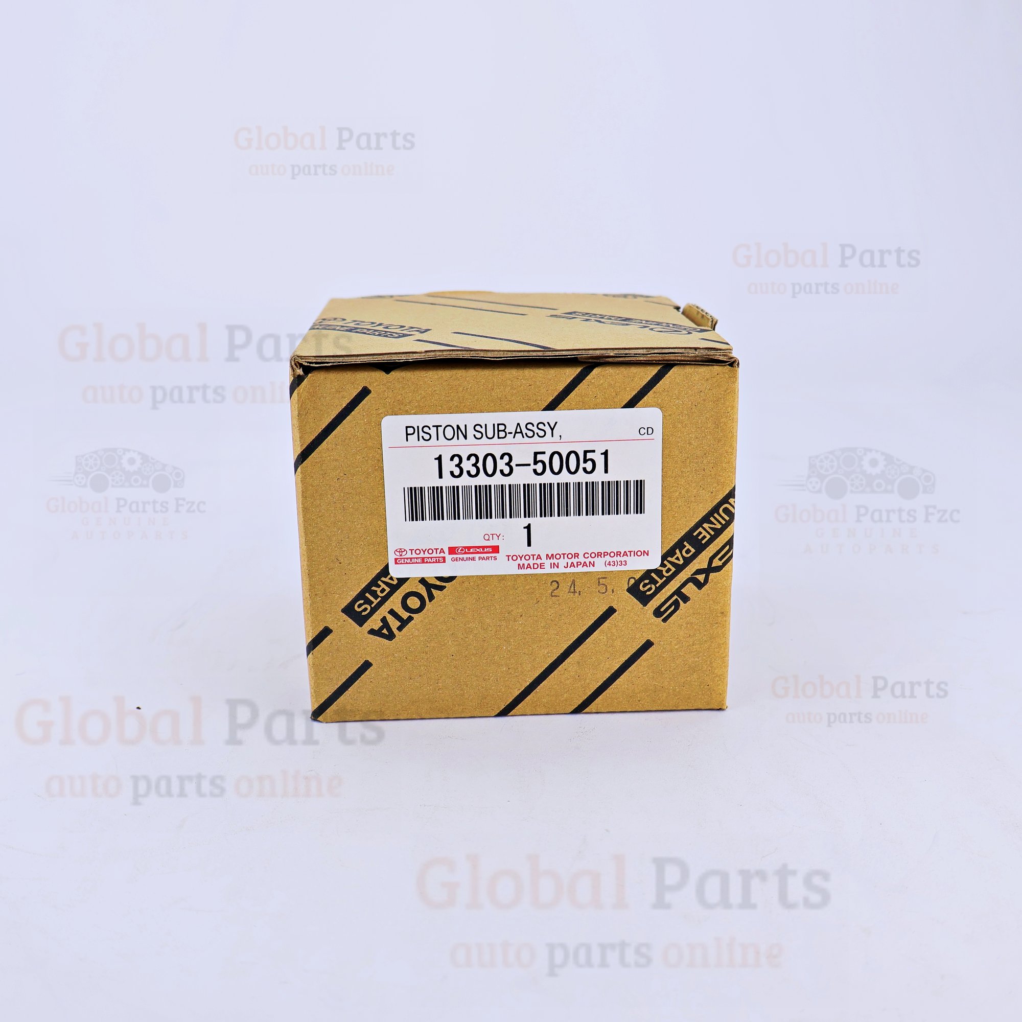 Genuine Toyota OEM Piston with Pin - 13303-50051