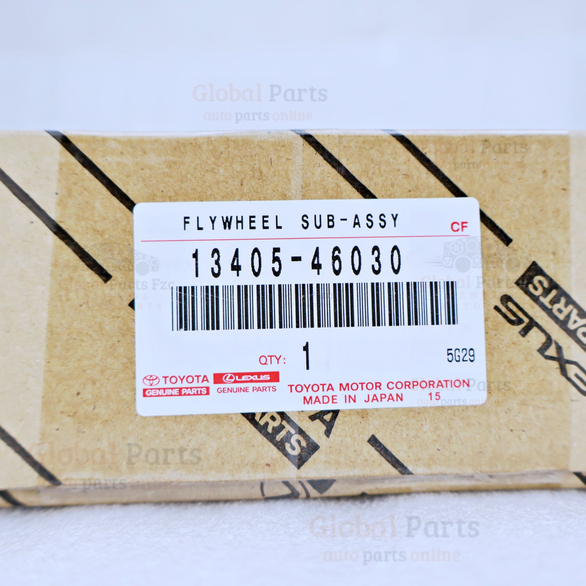 Genuine Toyota OEM Flywheel Assembly - 13405-46030