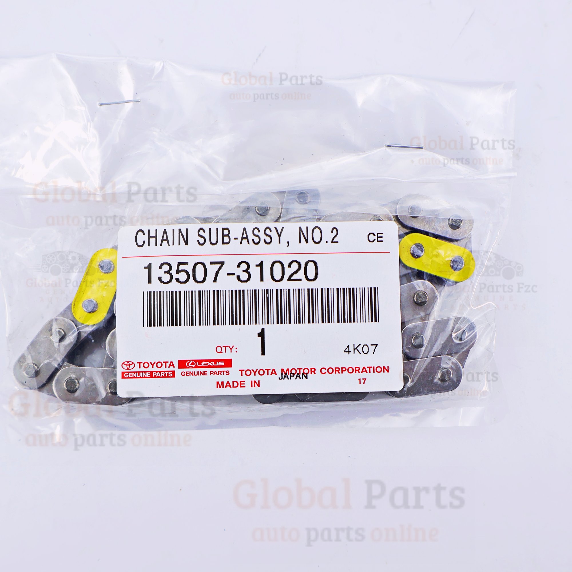 Genuine Toyota OEM Chain No. 2 - 13507-31020