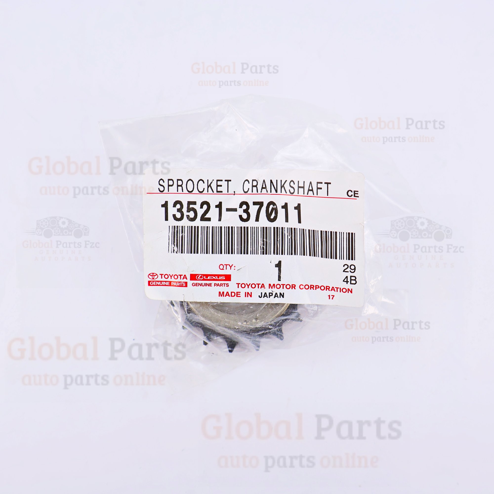 Genuine Toyota OEM Crankshaft Sprocket - 13521-37011