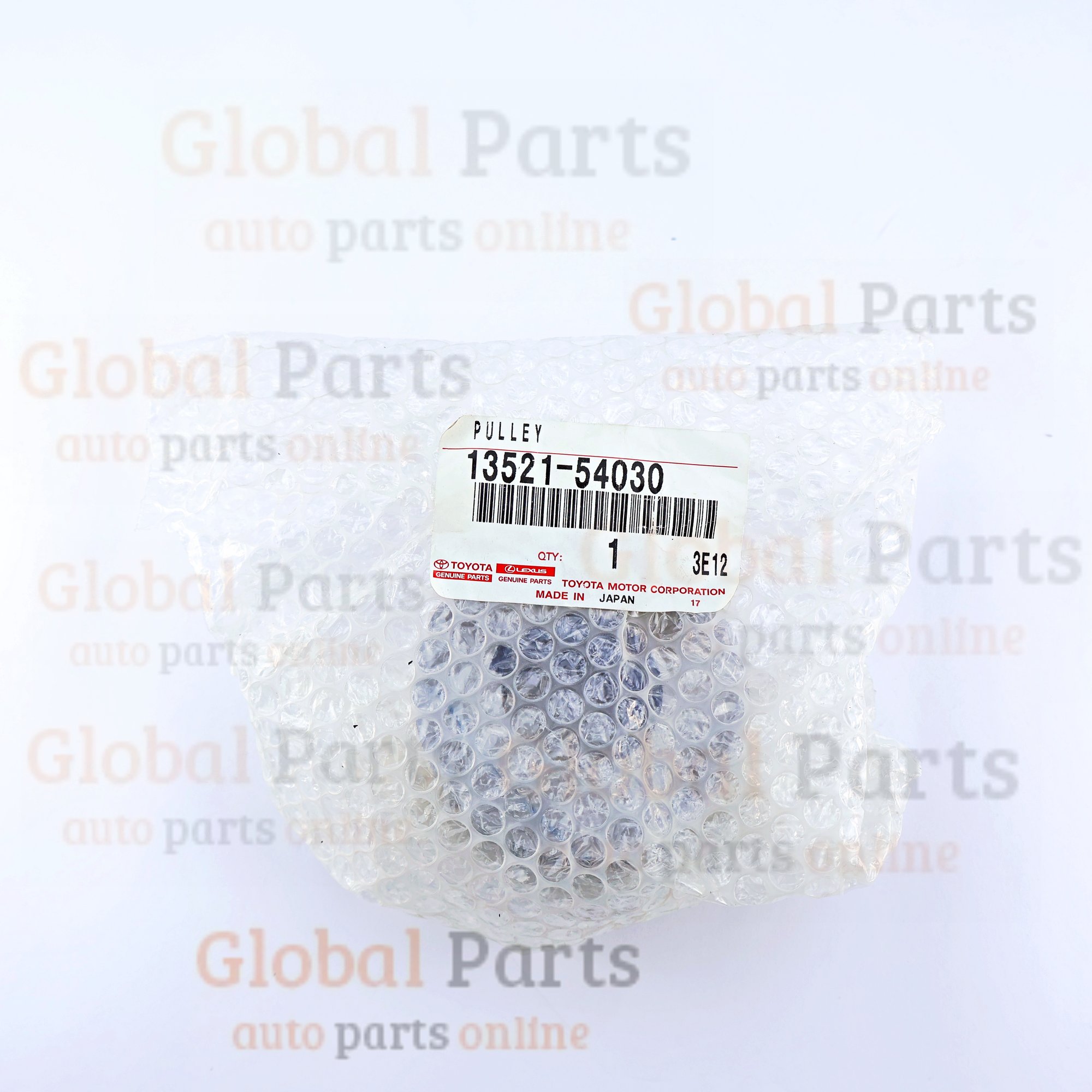 Genuine Toyota OEM Crankshaft Pulley - 13521-54030