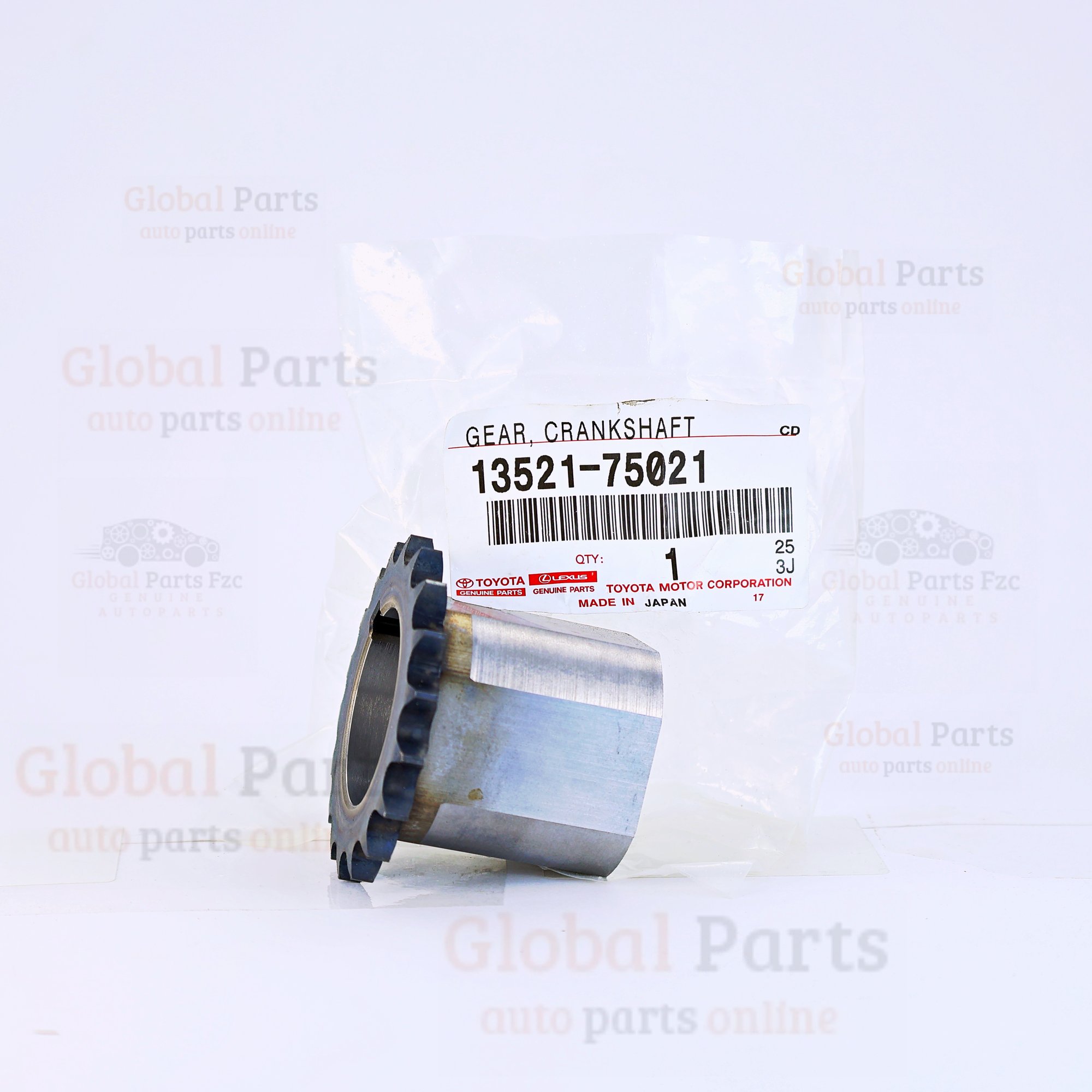 Genuine Toyota OEM Crankshaft Gear - 13521-75021
