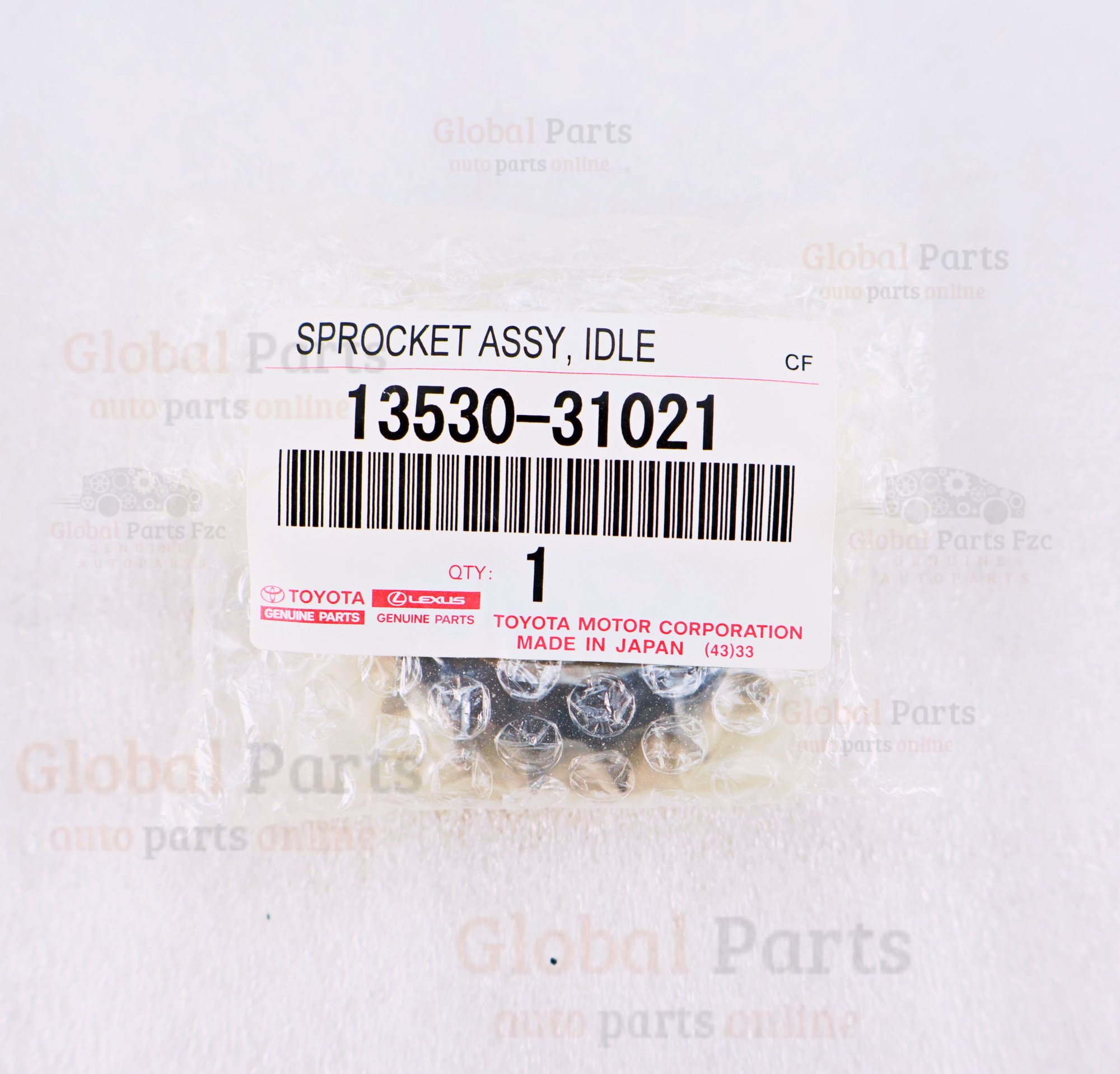 Genuine Toyota OEM Idle Sprocket Assembly - 13530-31021