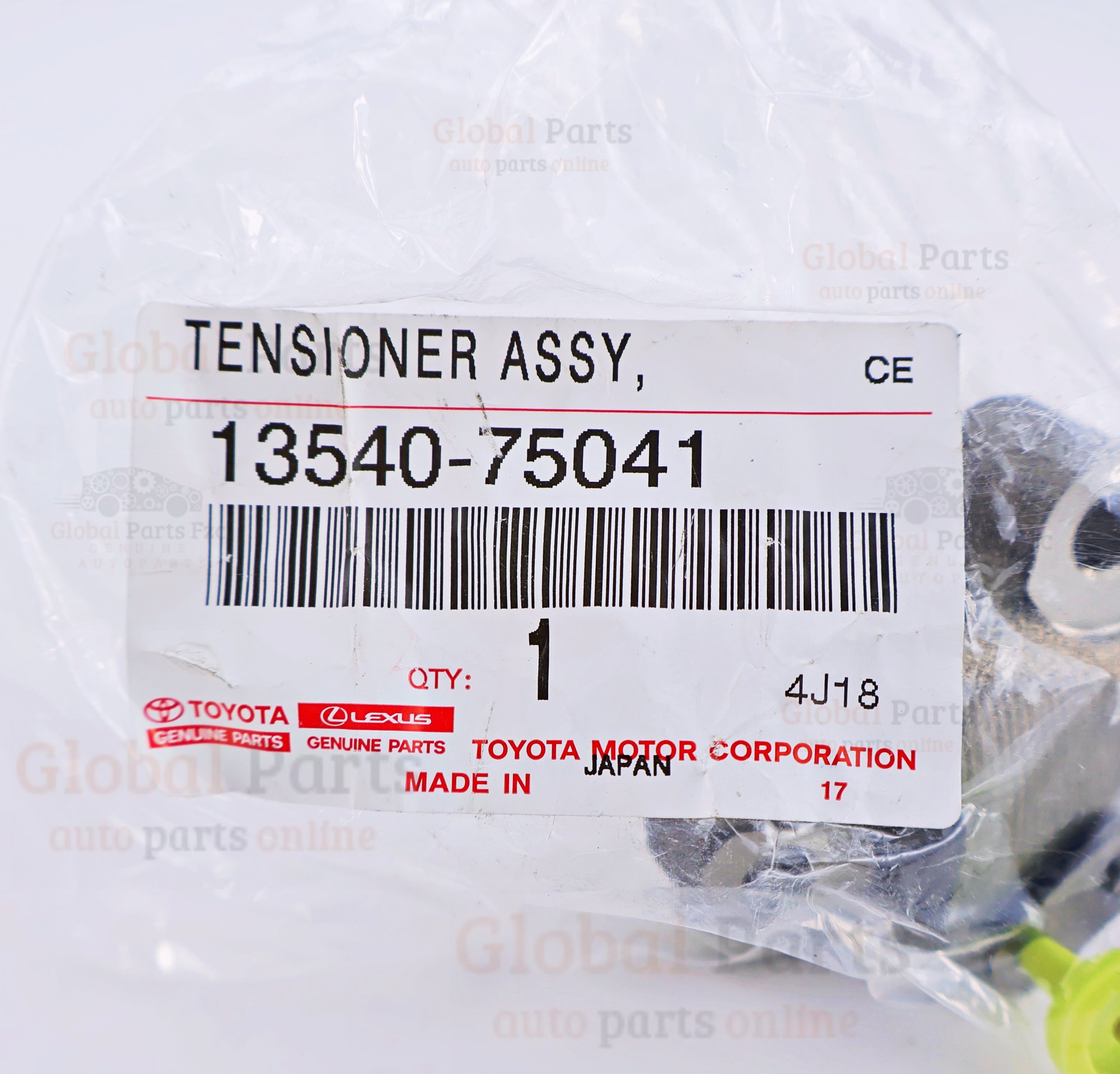 Genuine Toyota OEM Timing Chain Tensioner - 13540-75041