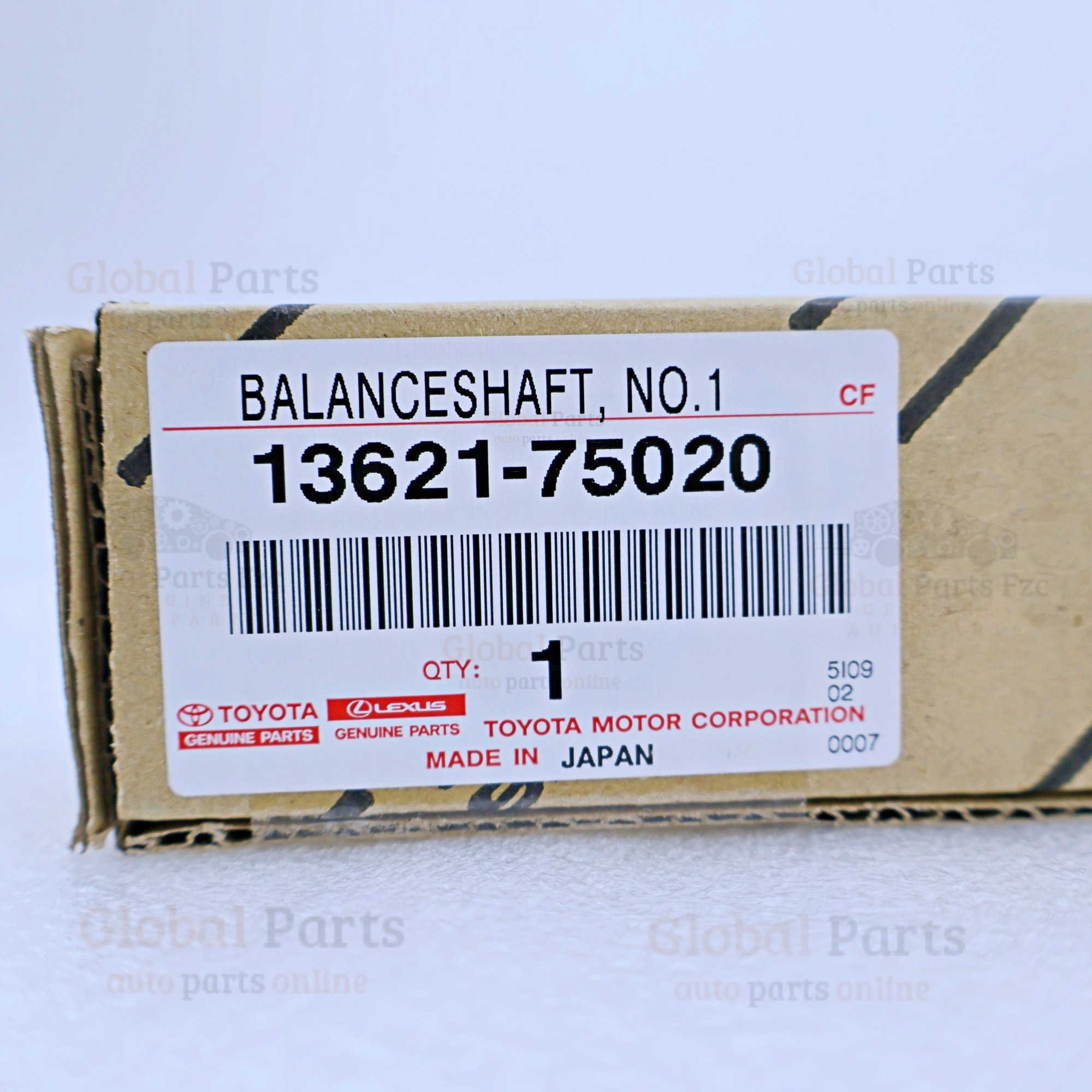 Genuine Toyota OEM Balance Shaft No. 1 - 13621-75020
